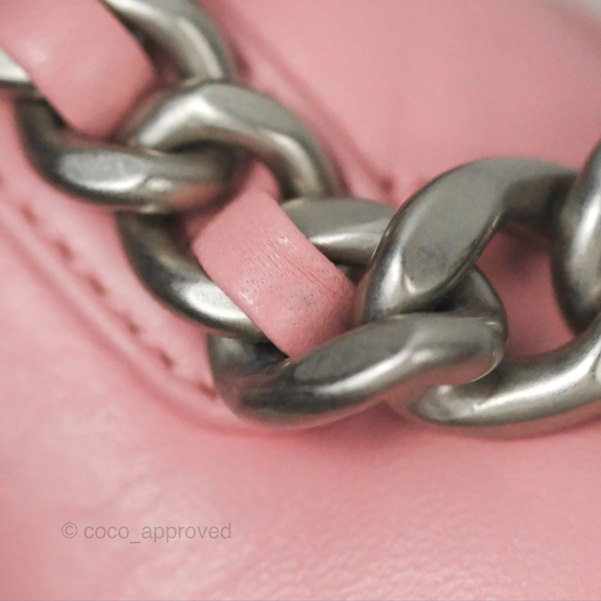 Chanel 19 Small Pink Lambskin Mixed Hardware