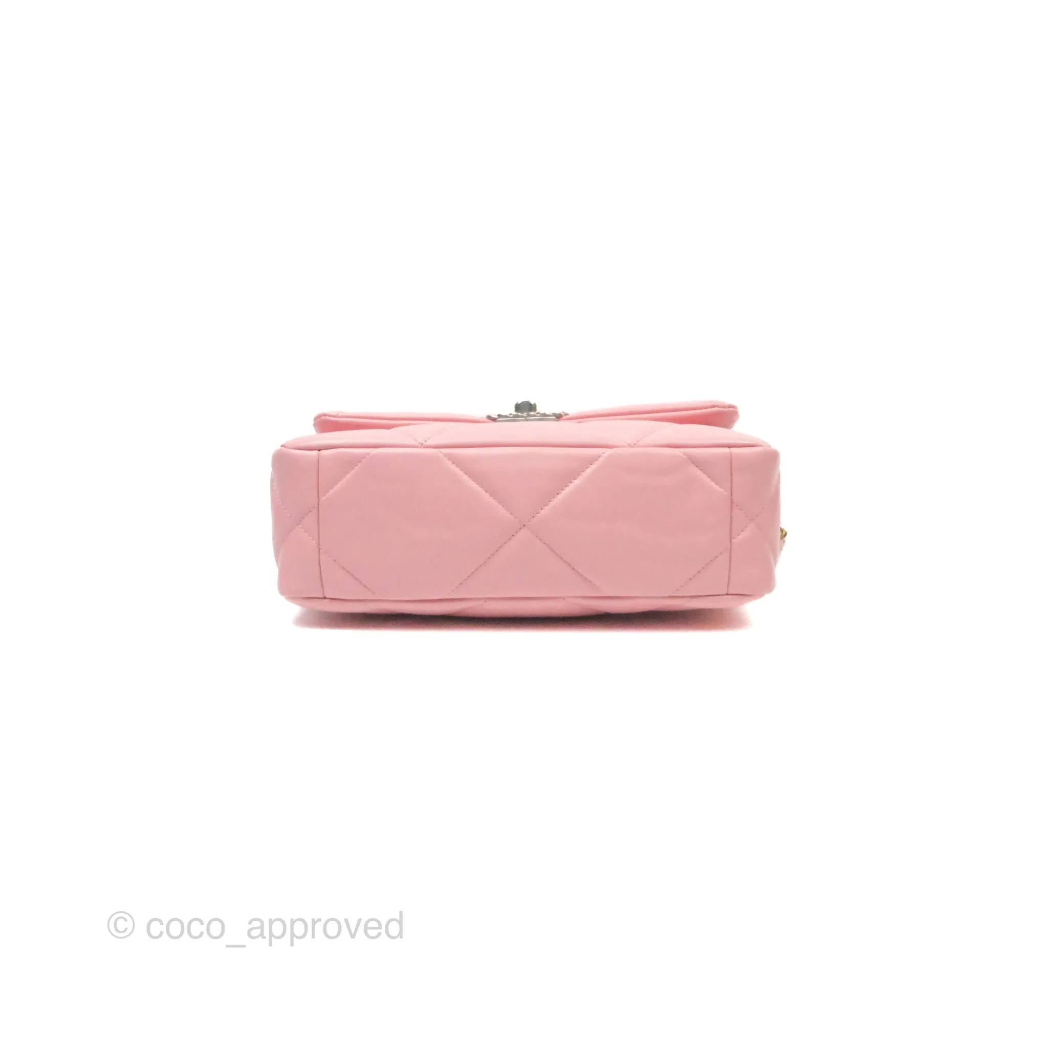 Chanel 19 Small Pink Lambskin Mixed Hardware