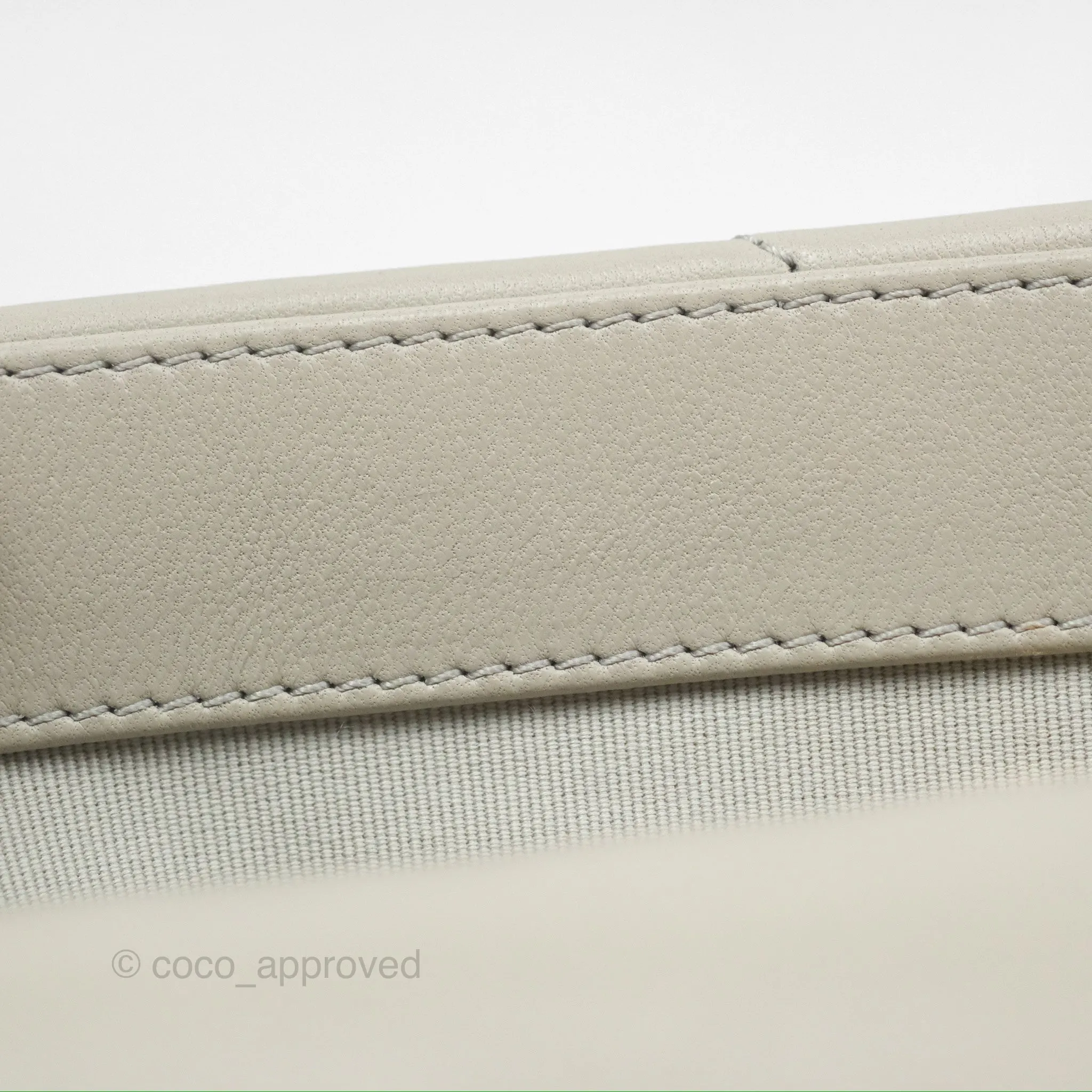 Chanel 19 Small Sage Green Mixed Hardware