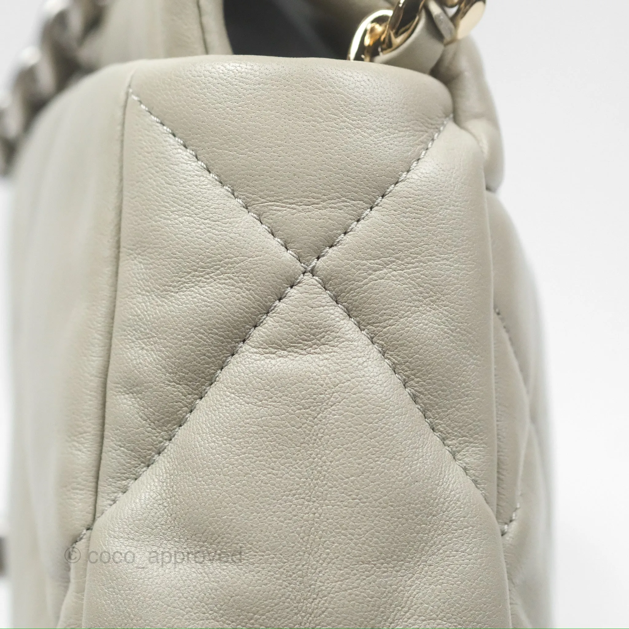 Chanel 19 Small Sage Green Mixed Hardware