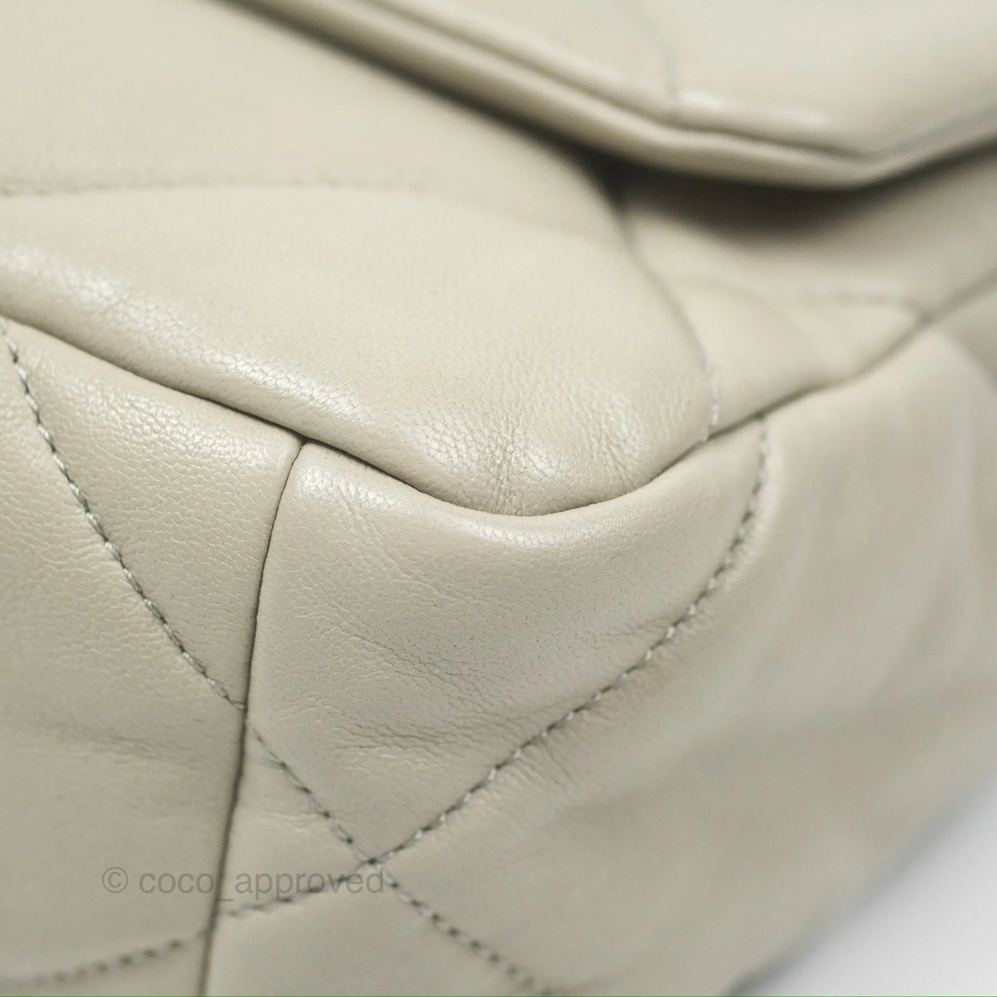 Chanel 19 Small Sage Green Mixed Hardware