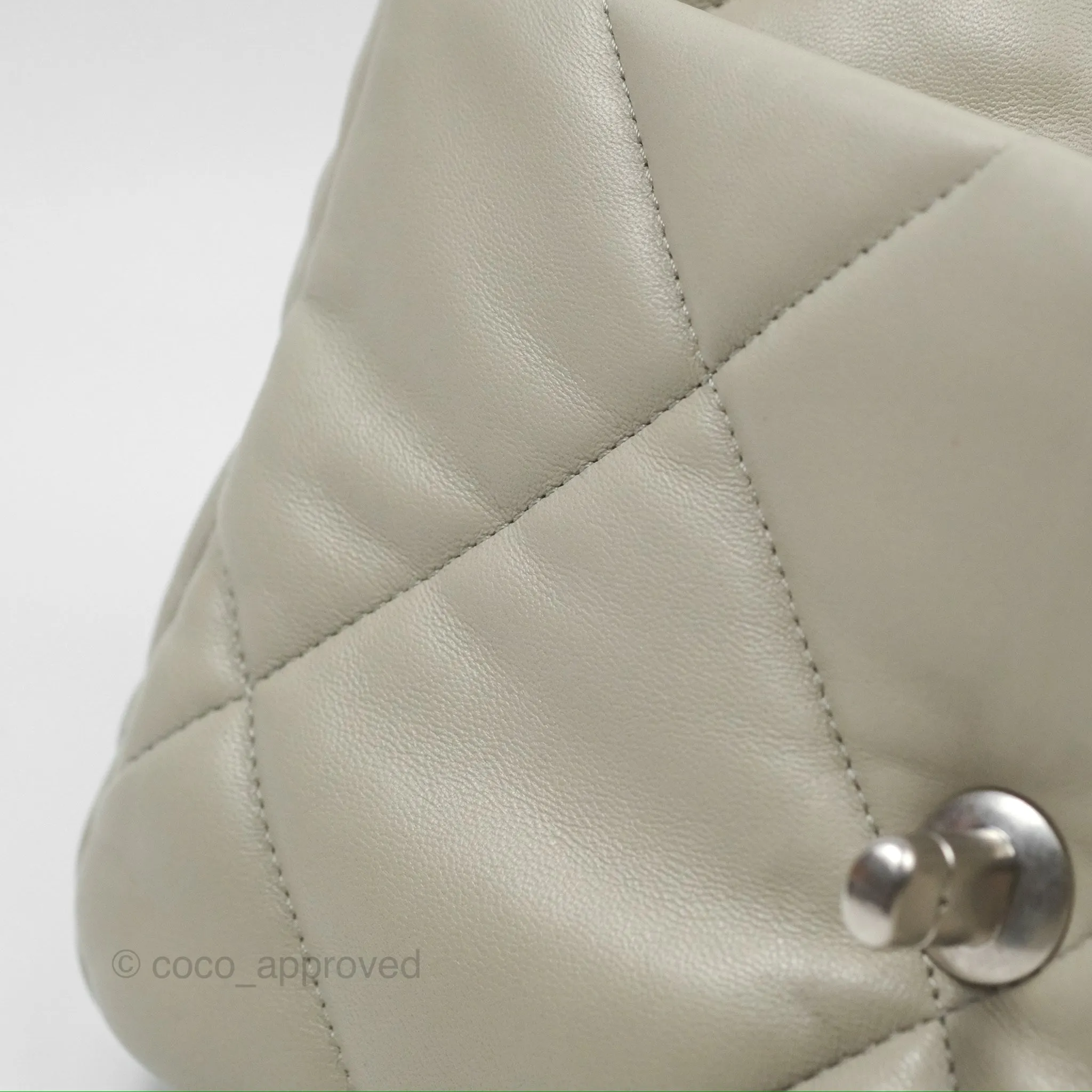 Chanel 19 Small Sage Green Mixed Hardware