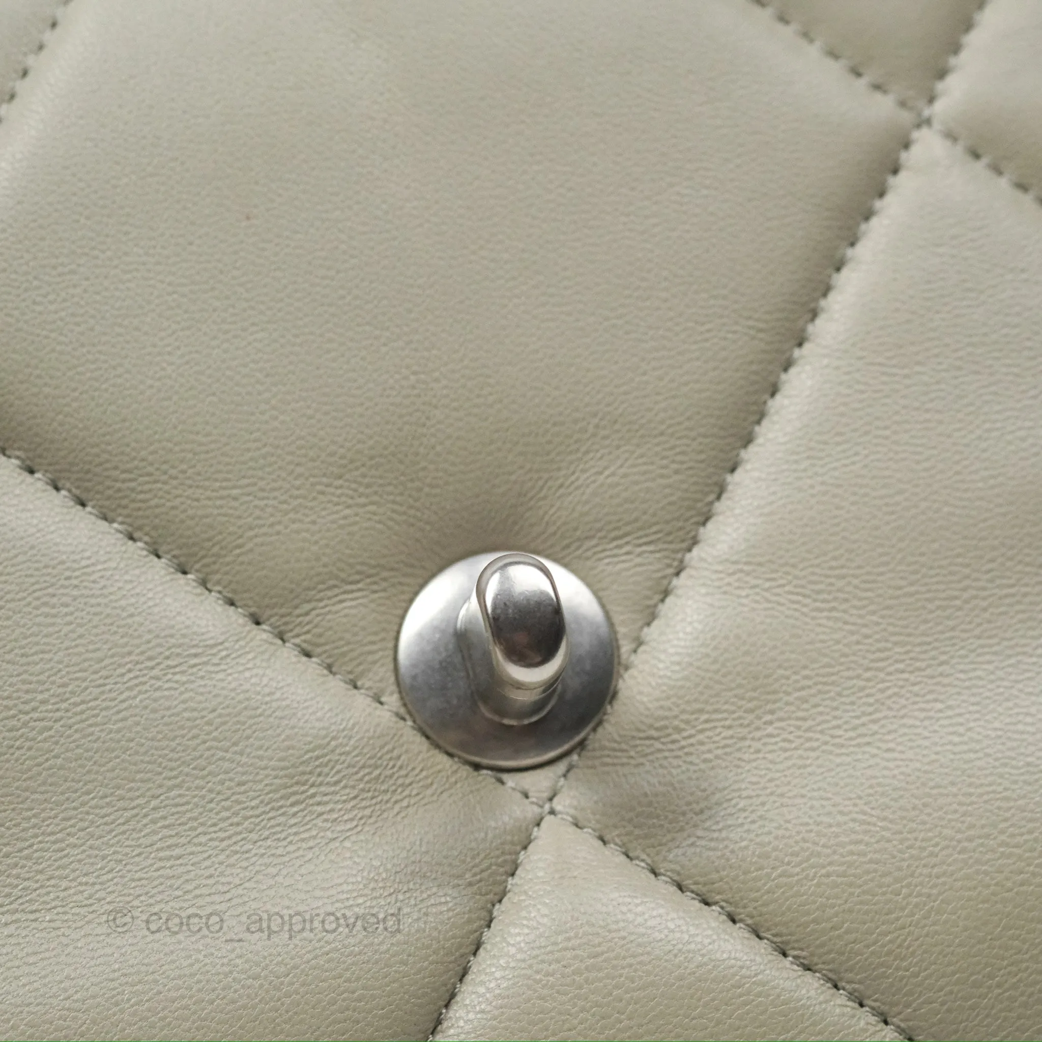 Chanel 19 Small Sage Green Mixed Hardware