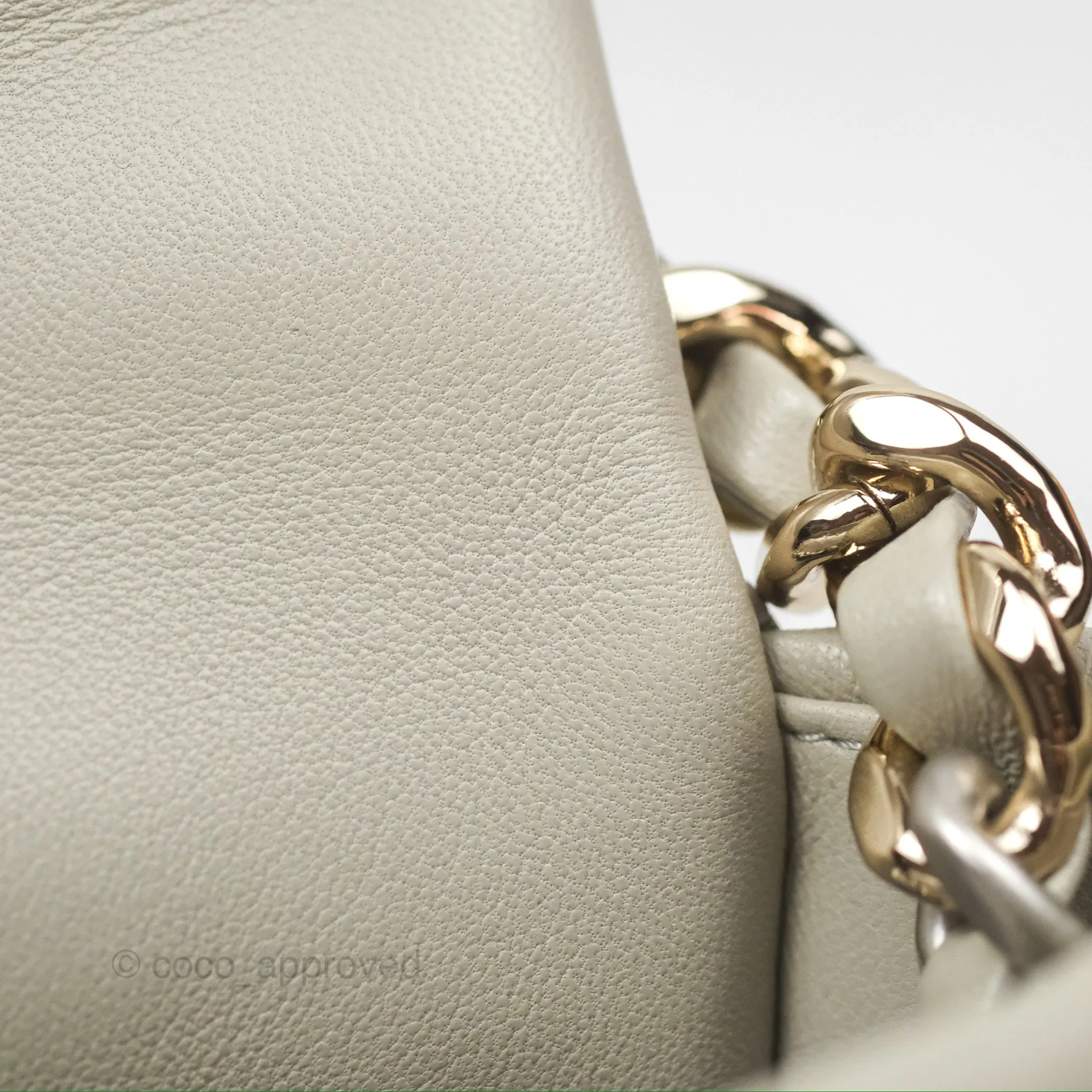 Chanel 19 Small Sage Green Mixed Hardware