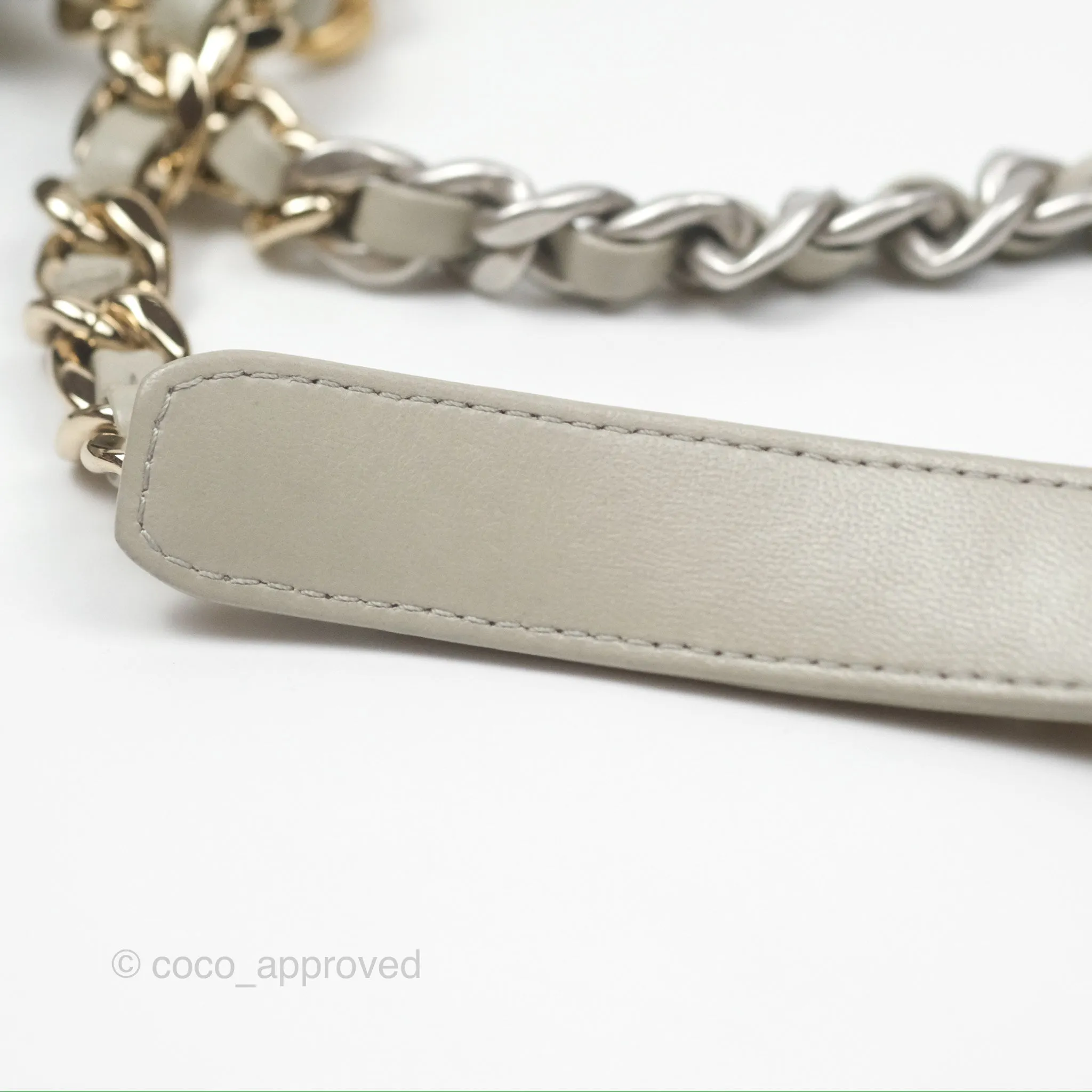 Chanel 19 Small Sage Green Mixed Hardware