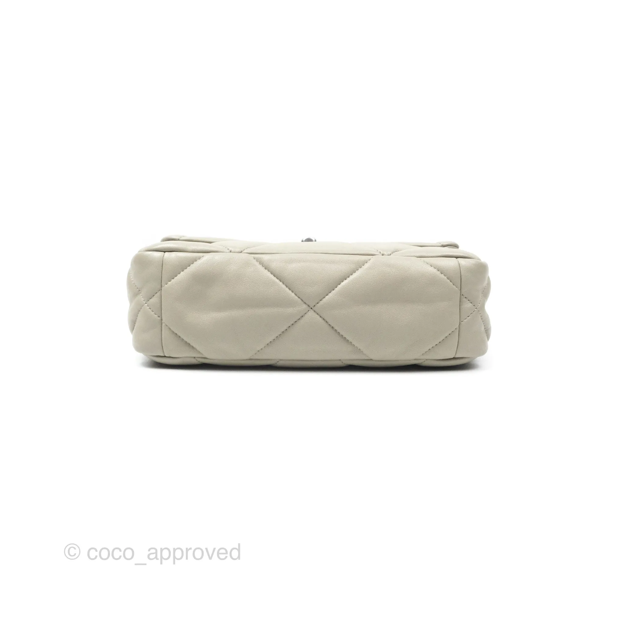 Chanel 19 Small Sage Green Mixed Hardware