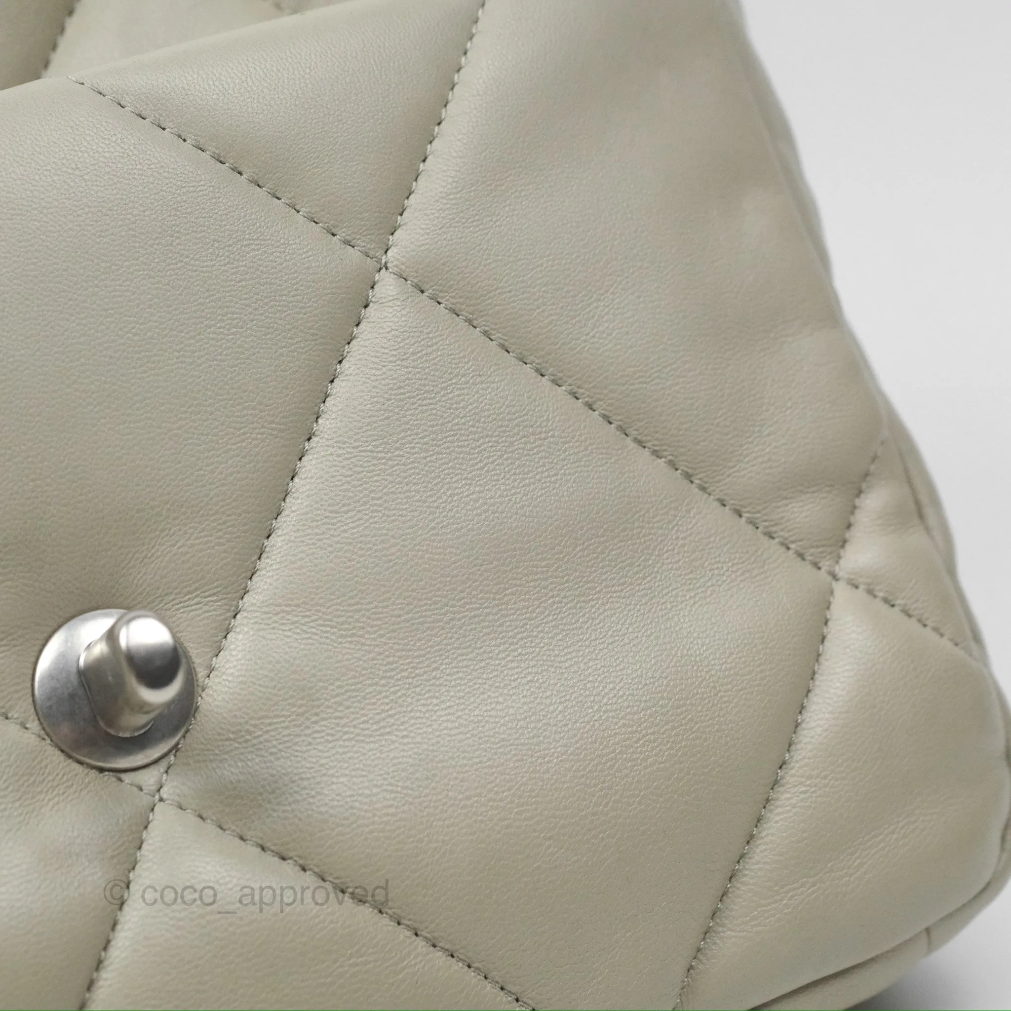 Chanel 19 Small Sage Green Mixed Hardware