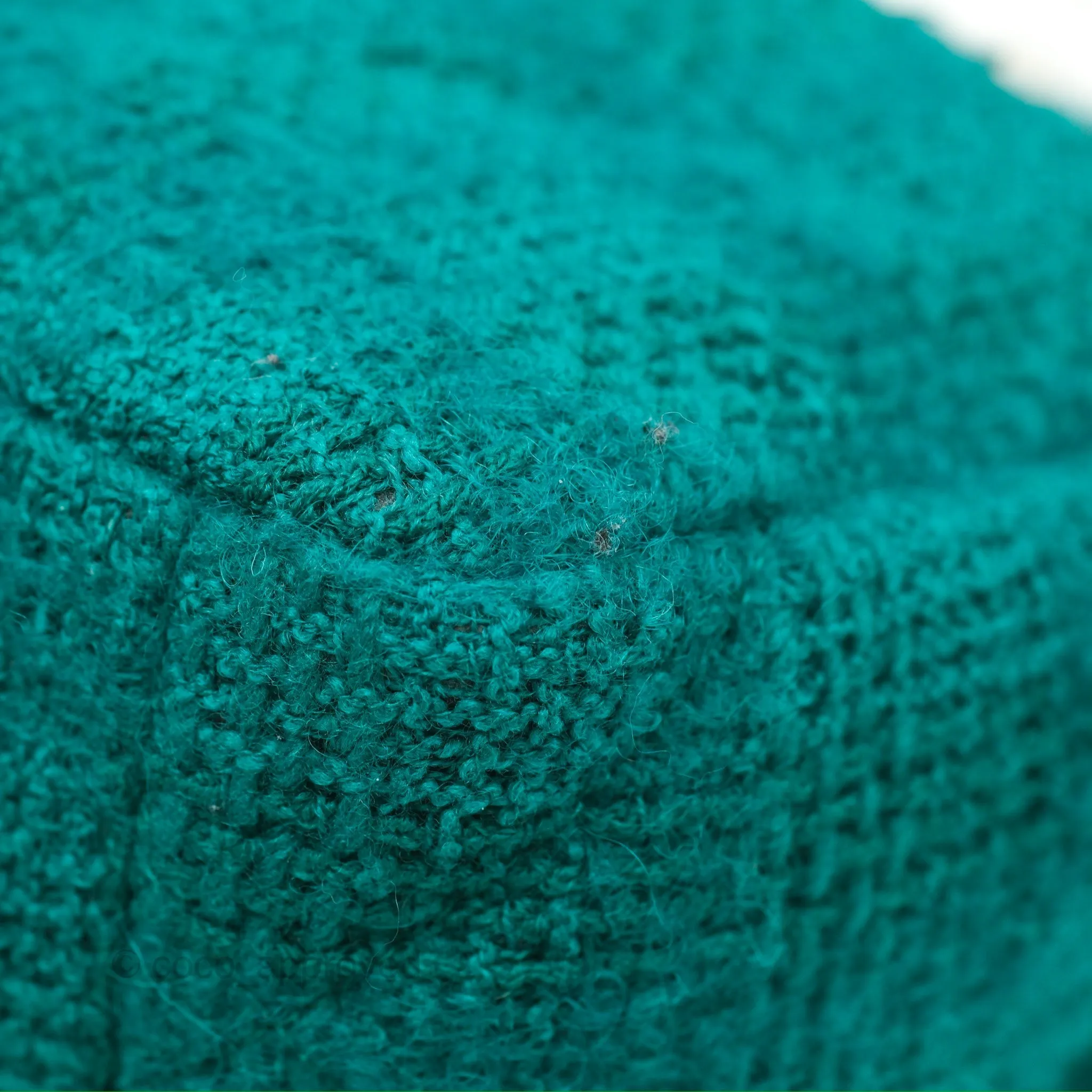Chanel 19 Small Teal Green Tweed Mixed Hardware