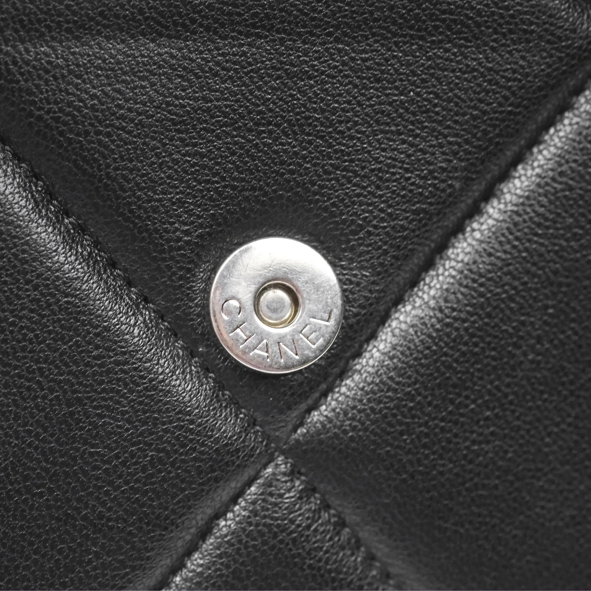 Chanel 19 Wallet on Chain WOC Black Mixed Hardware