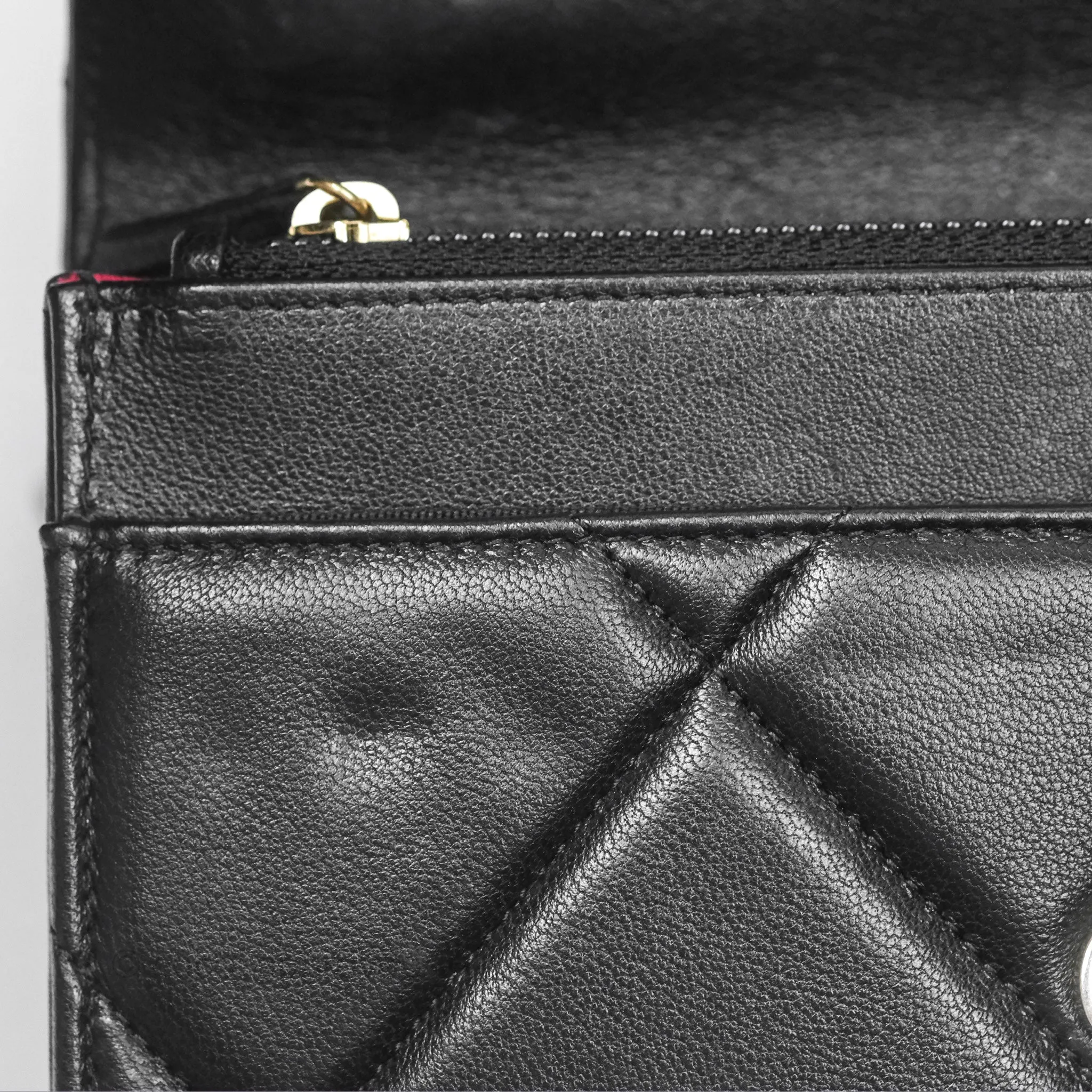 Chanel 19 Wallet on Chain WOC Black Mixed Hardware