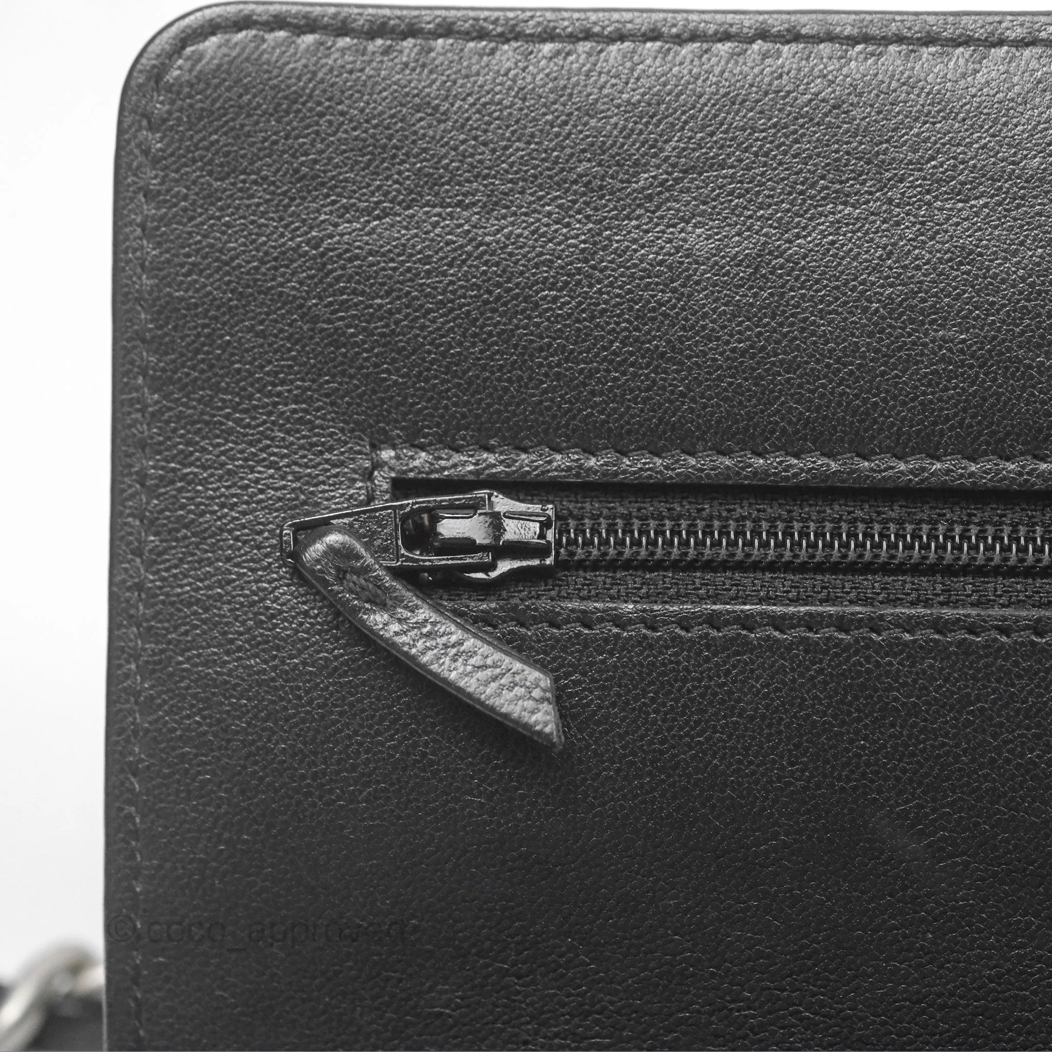 Chanel 19 Wallet on Chain WOC Black Mixed Hardware