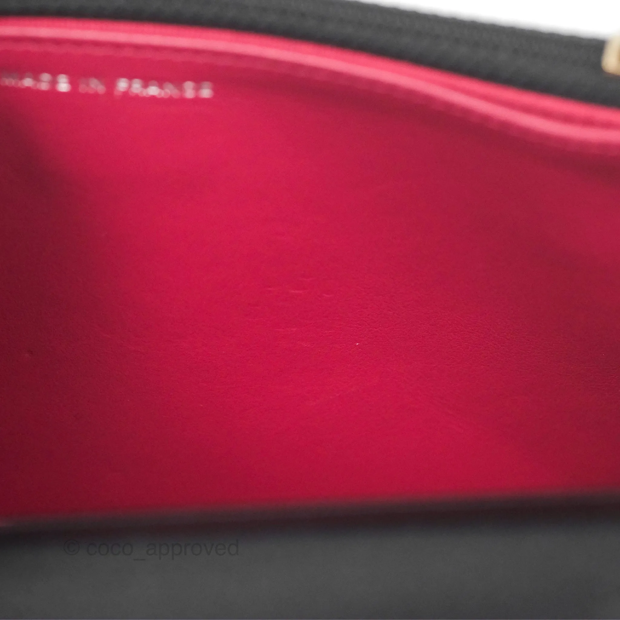 Chanel 19 Wallet on Chain WOC Black Mixed Hardware