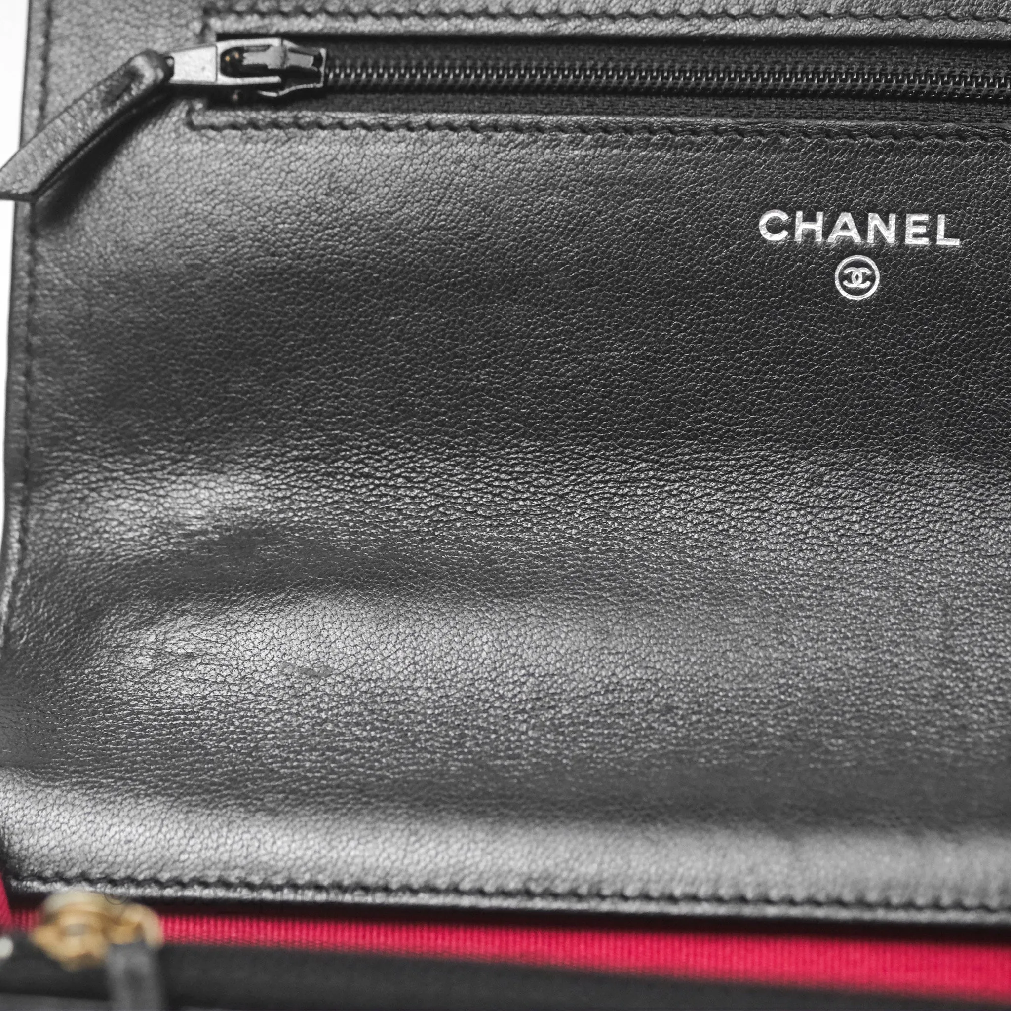 Chanel 19 Wallet on Chain WOC Black Mixed Hardware