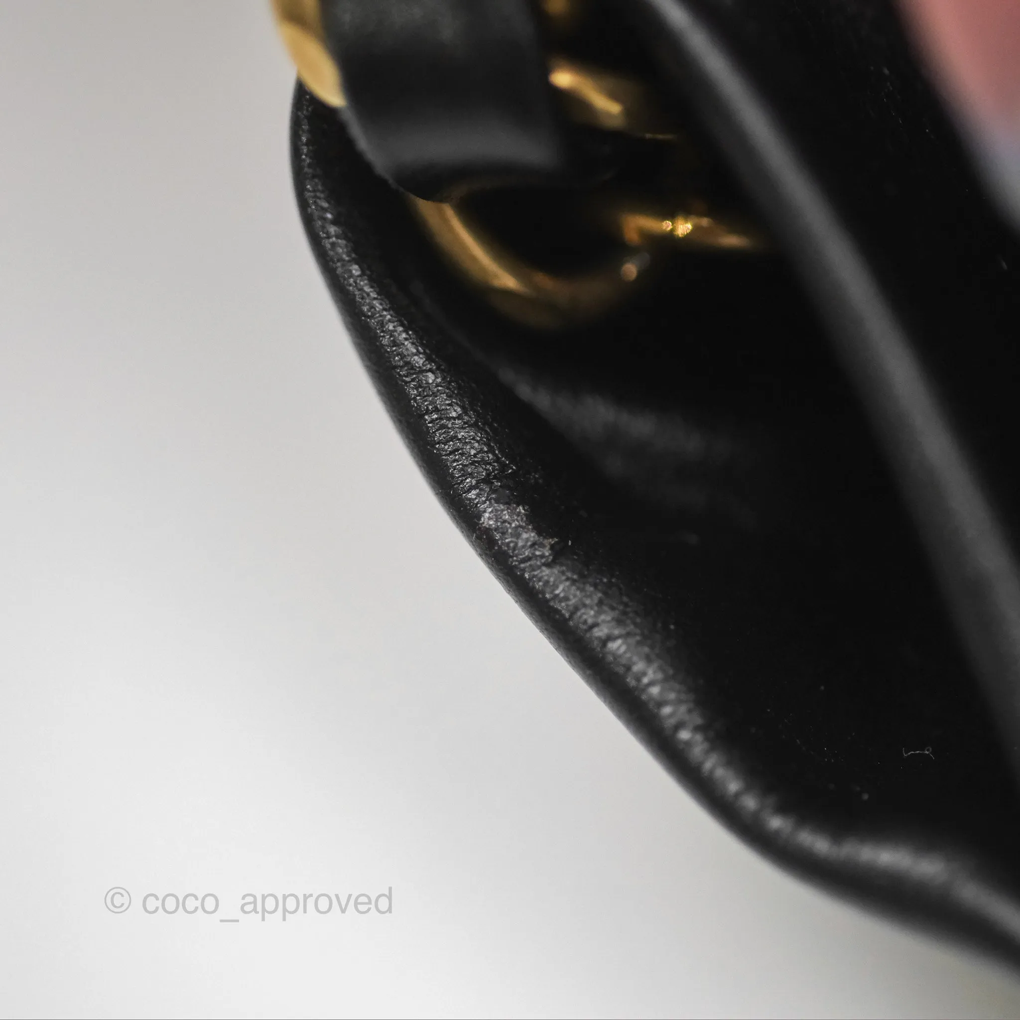 Chanel 22 Bag Medium Black Crumpled Calfskin Aged Gold Hardware