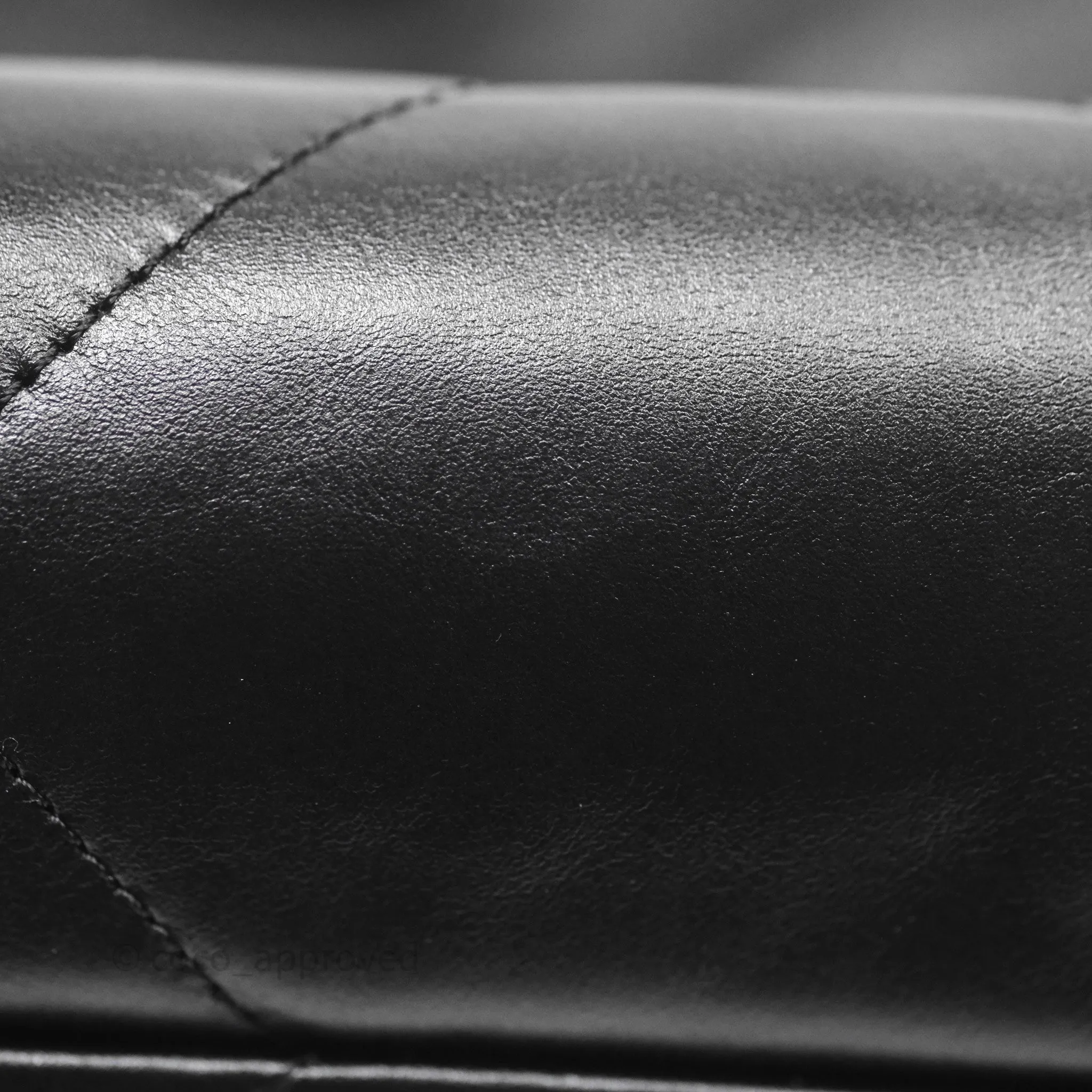 Chanel 22 Bag Small Black Shiny Calfskin Aged Gold Hardware