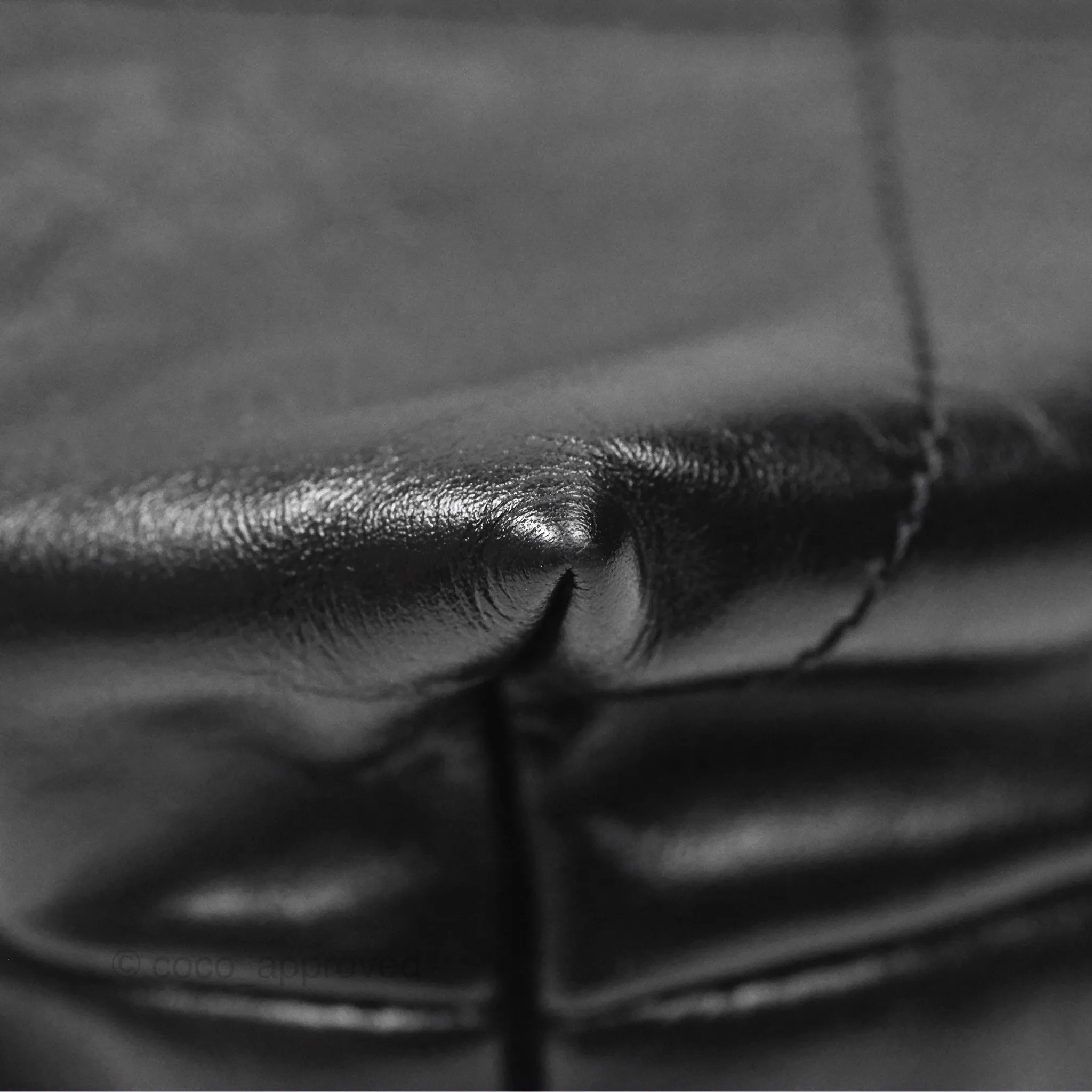 Chanel 22 East West Bag Black Shiny Crumpled Calfskin