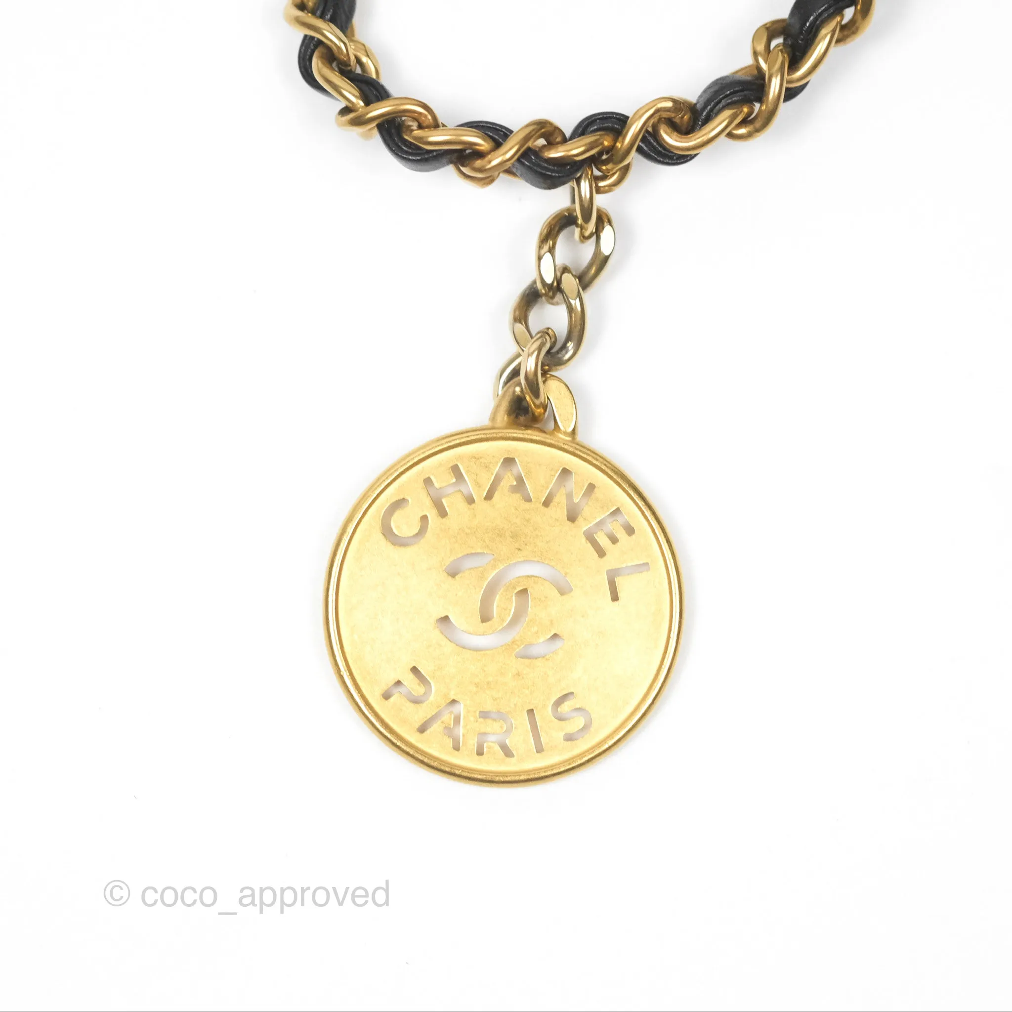 Chanel 22 Mini Bag Black Crumpled Calfskin