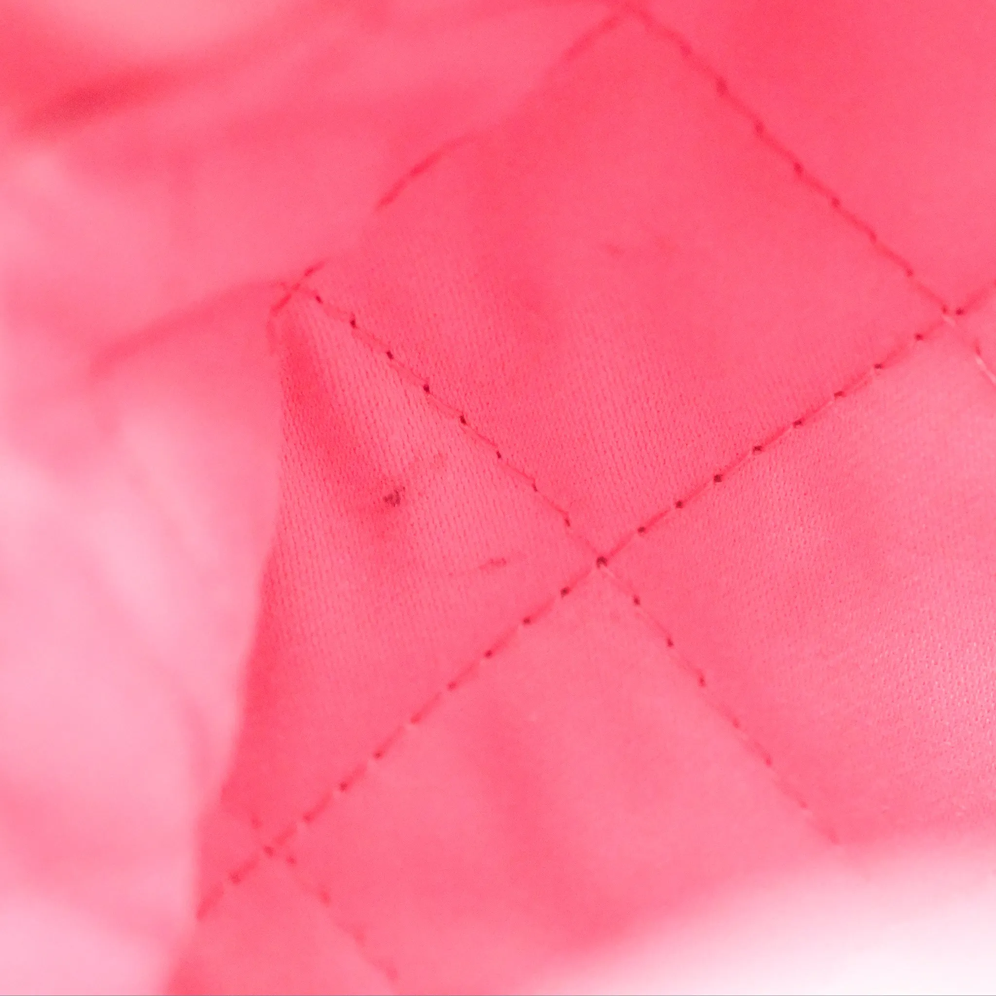 Chanel 22 Mini Bag Pink Crumpled Calfskin Aged Silver Hardware