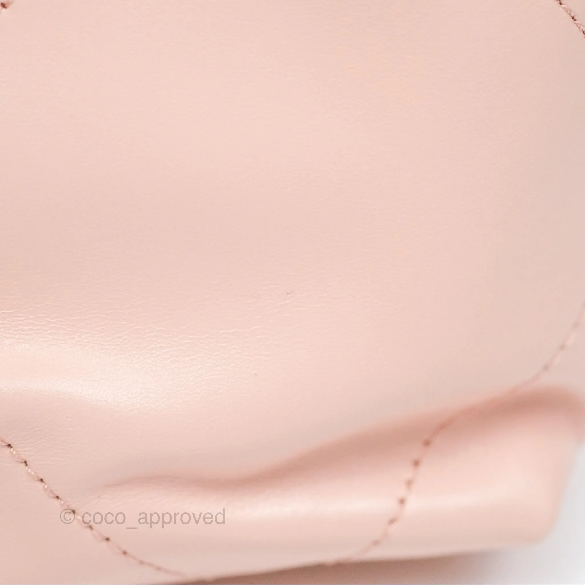 Chanel 22 Mini Bag Pink Shiny Crumpled Calfskin
