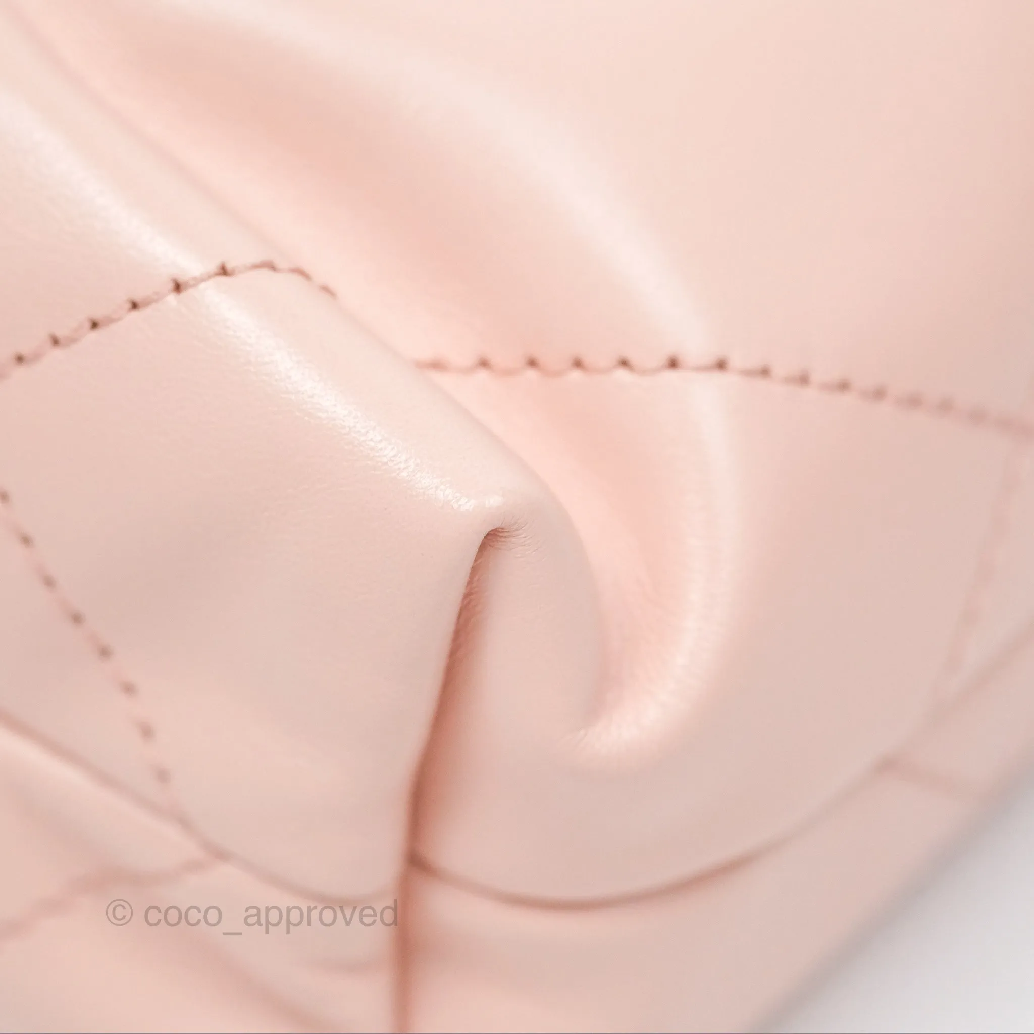 Chanel 22 Mini Bag Pink Shiny Crumpled Calfskin