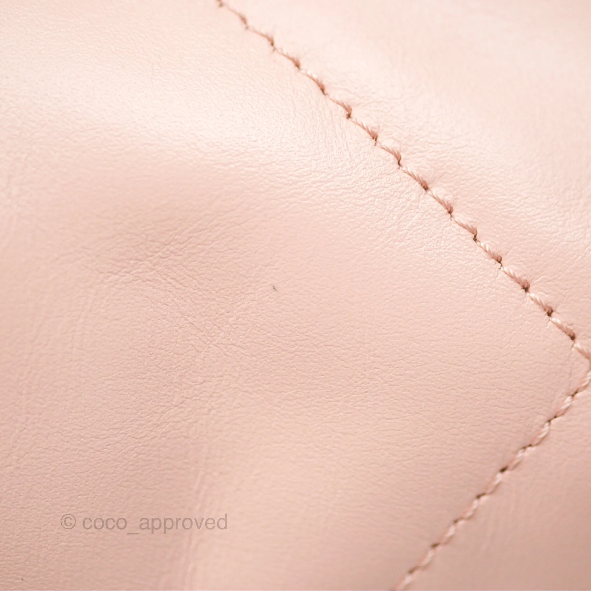 Chanel 22 Small Quilted Pink Shiny Crumpled Calfskin Aged Gold Hardware