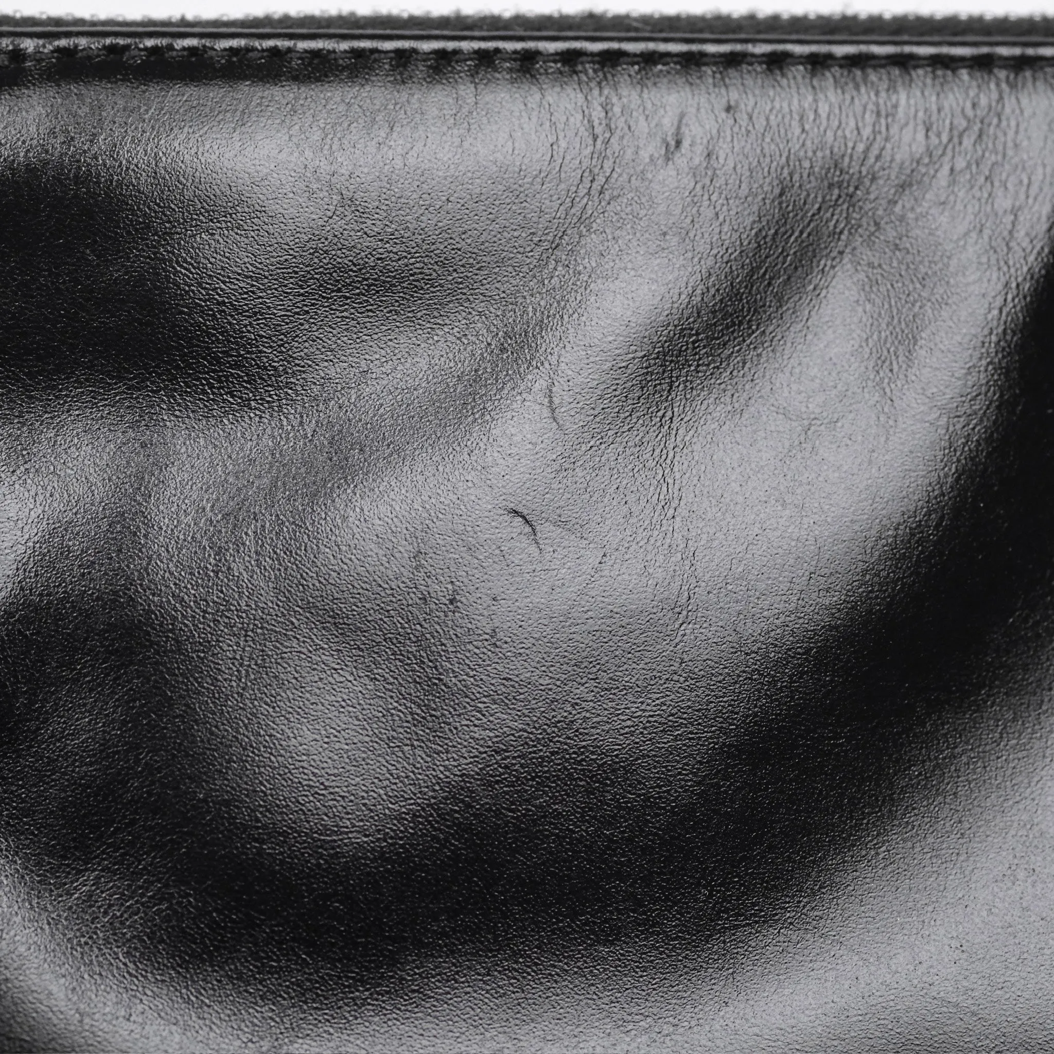 Chanel 22 Small Quilted So Black Shiny Crumpled Calfskin