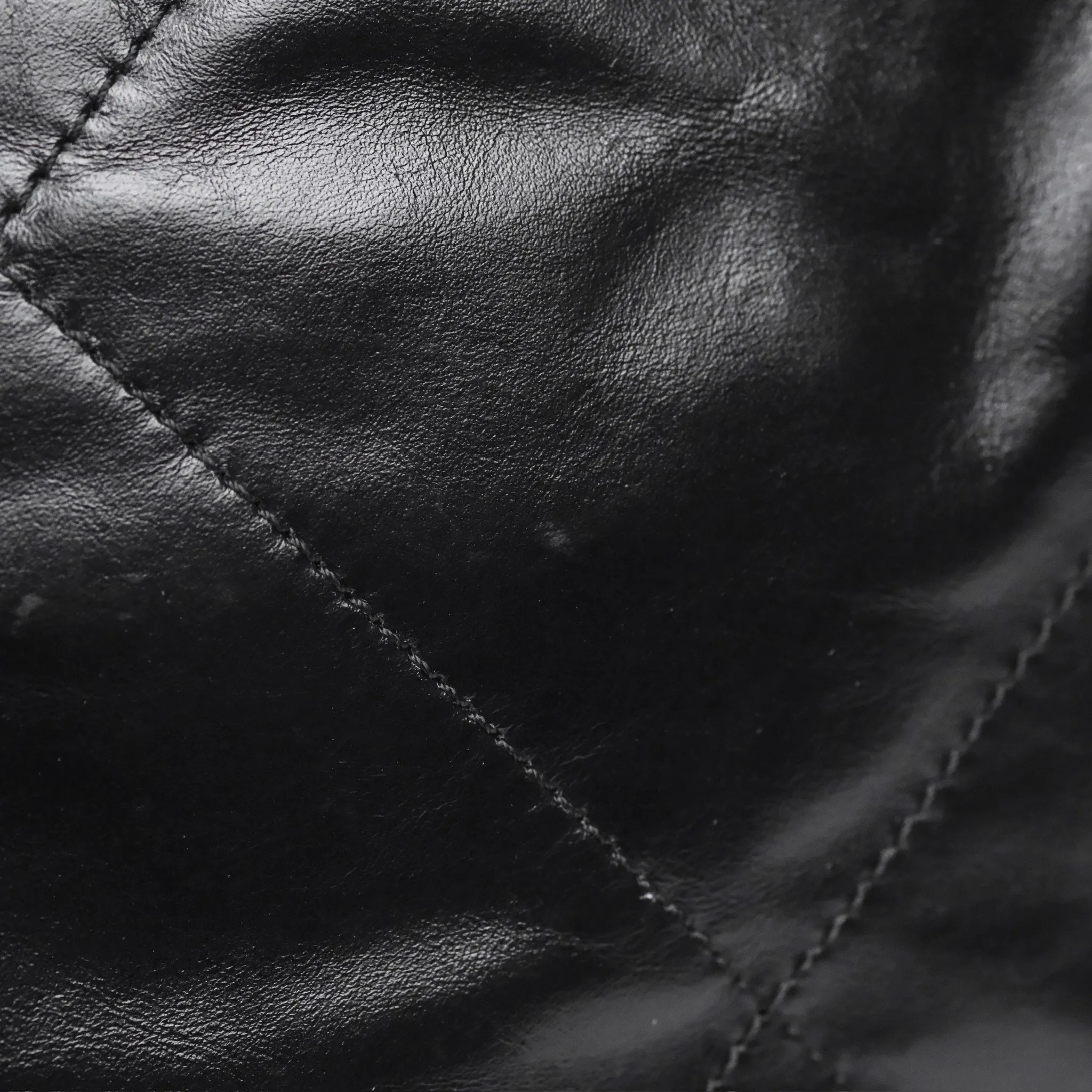 Chanel 22 Small Quilted So Black Shiny Crumpled Calfskin