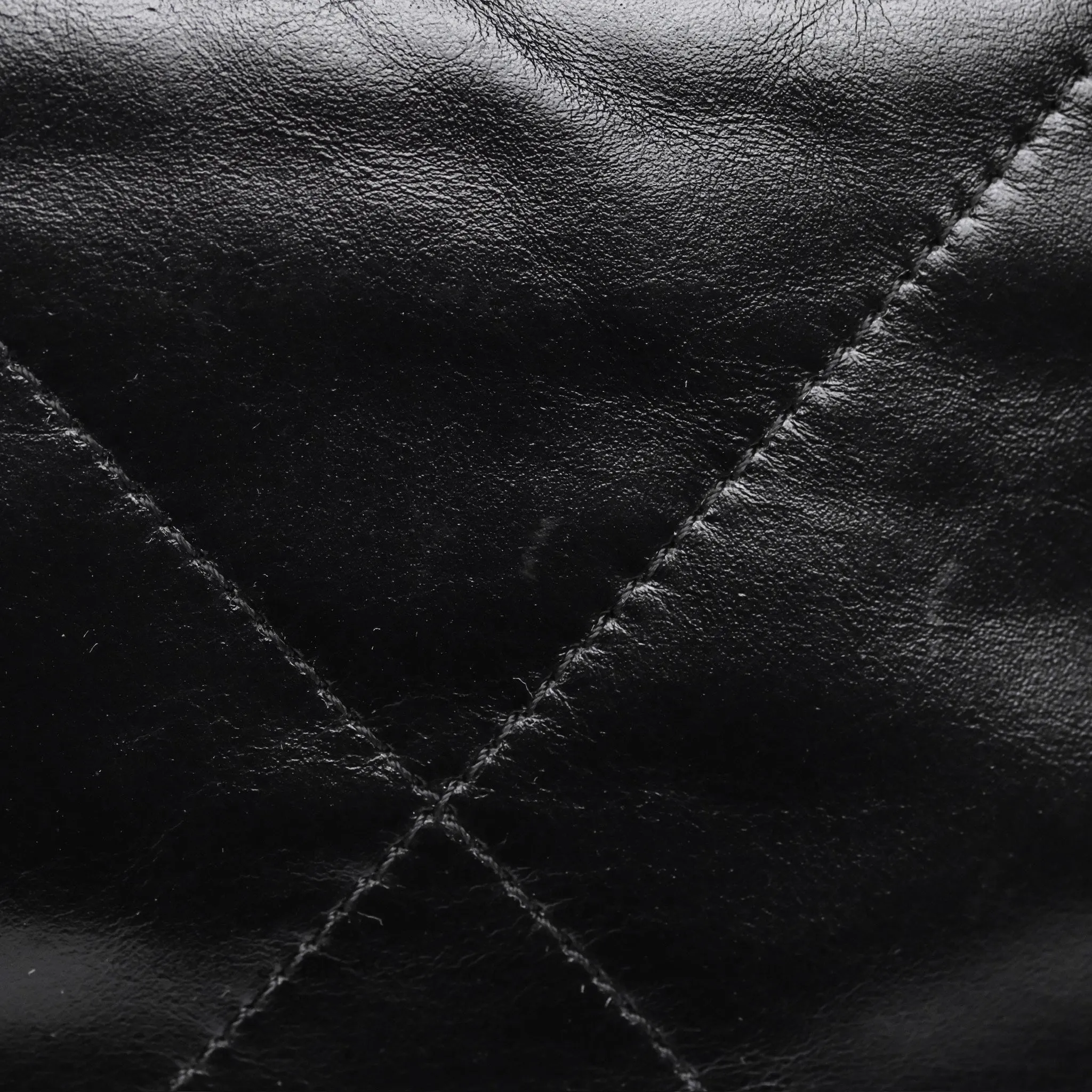 Chanel 22 Small Quilted So Black Shiny Crumpled Calfskin