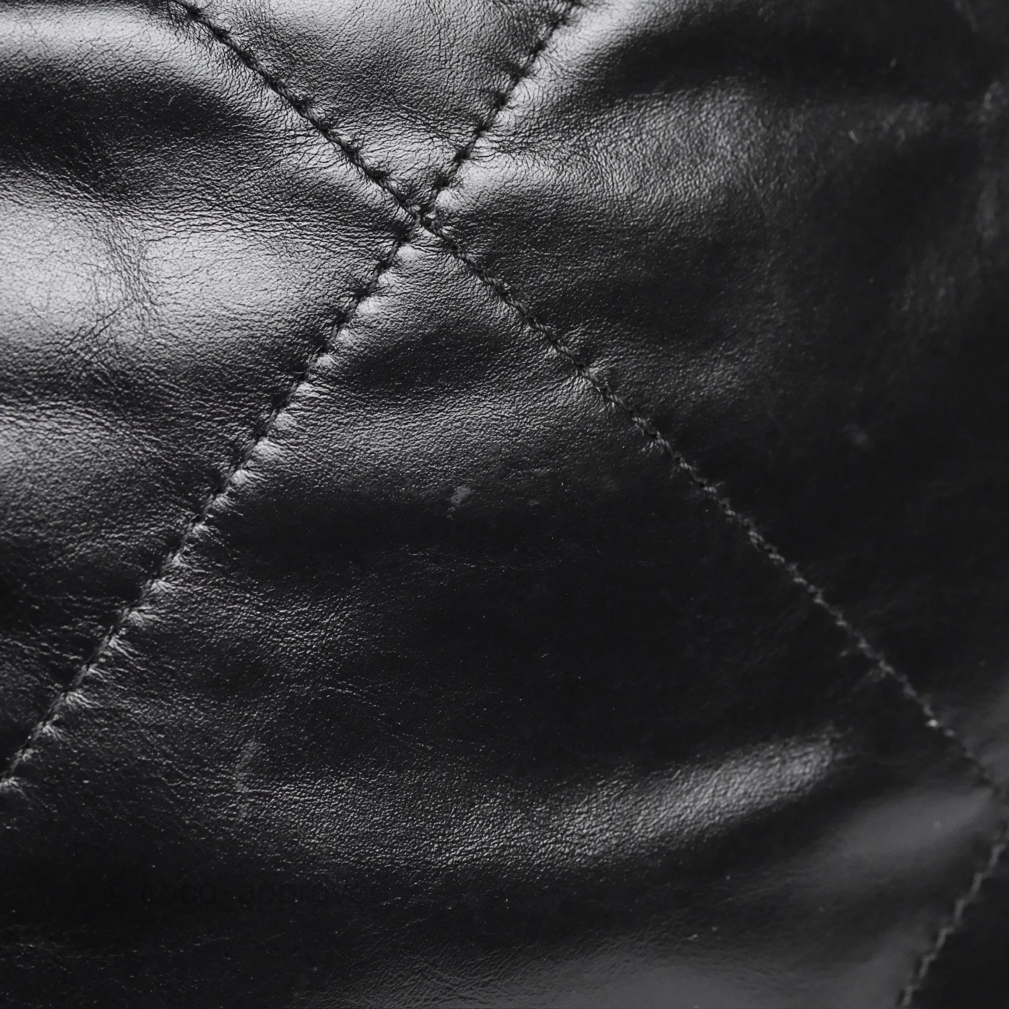 Chanel 22 Small Quilted So Black Shiny Crumpled Calfskin