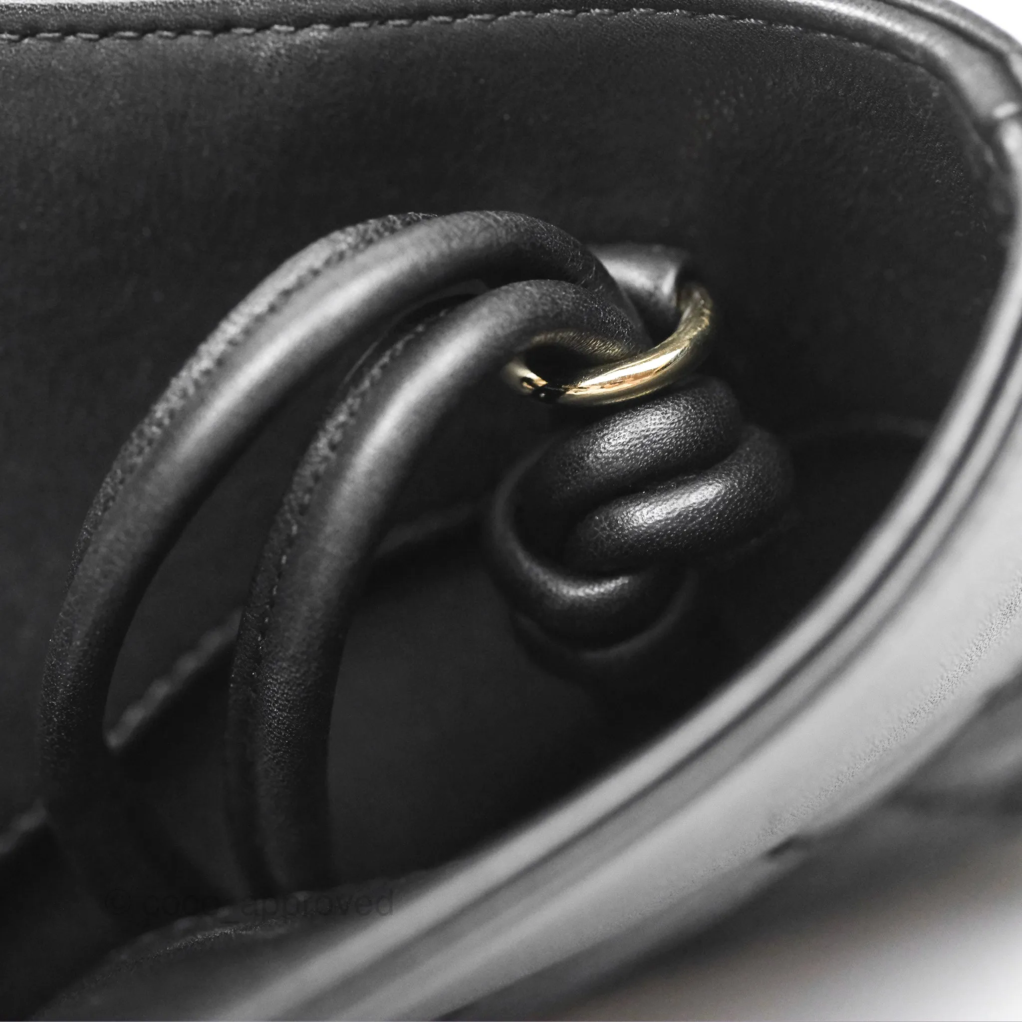 Chanel 31 Large Shopping Bag Black Aged Calfskin