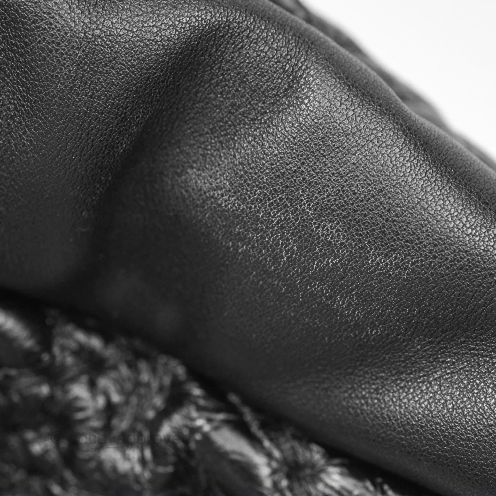 Chanel 31 Large Shopping Bag Black Aged Calfskin