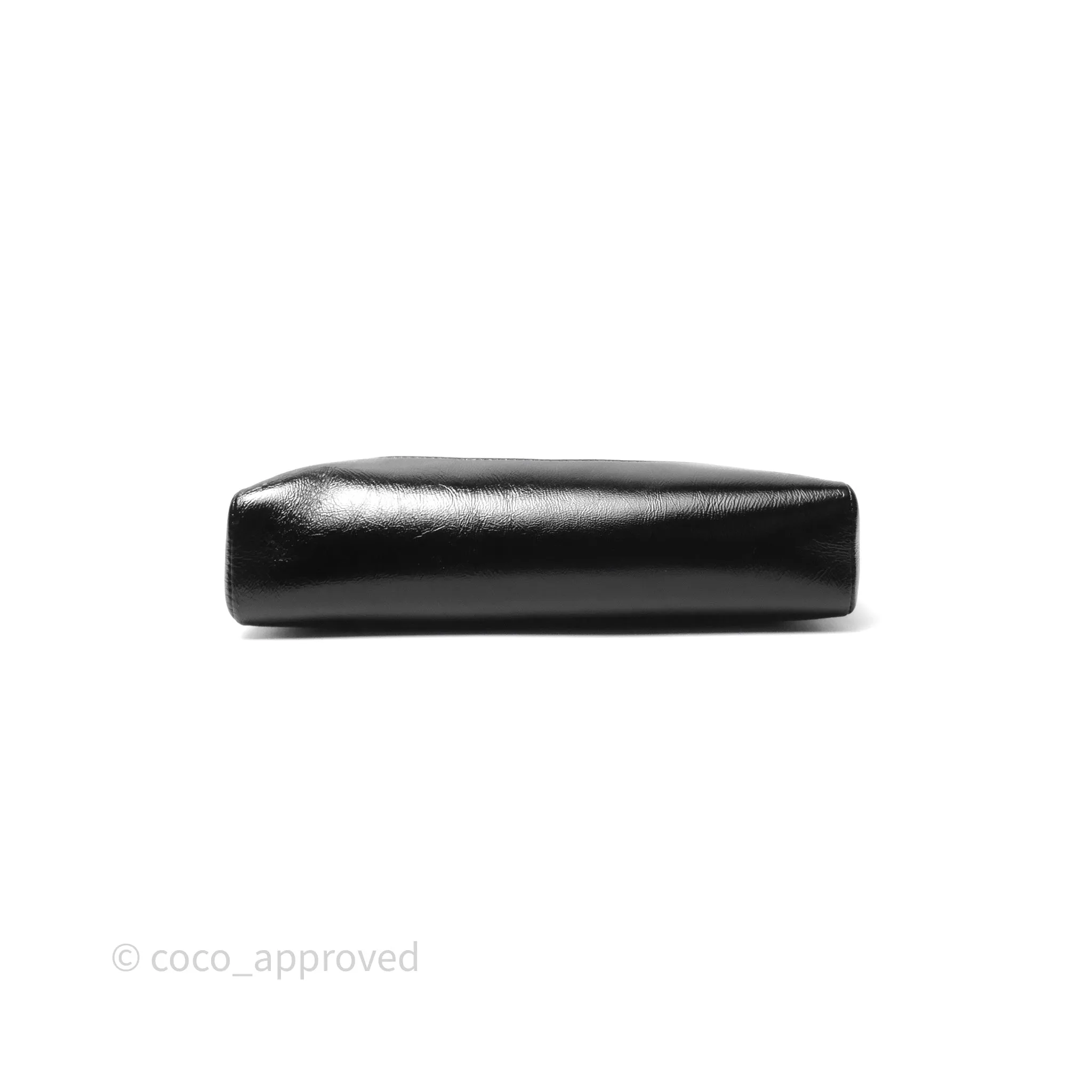 Chanel 31 Mini Black Shiny Lambskin Gold Hardware