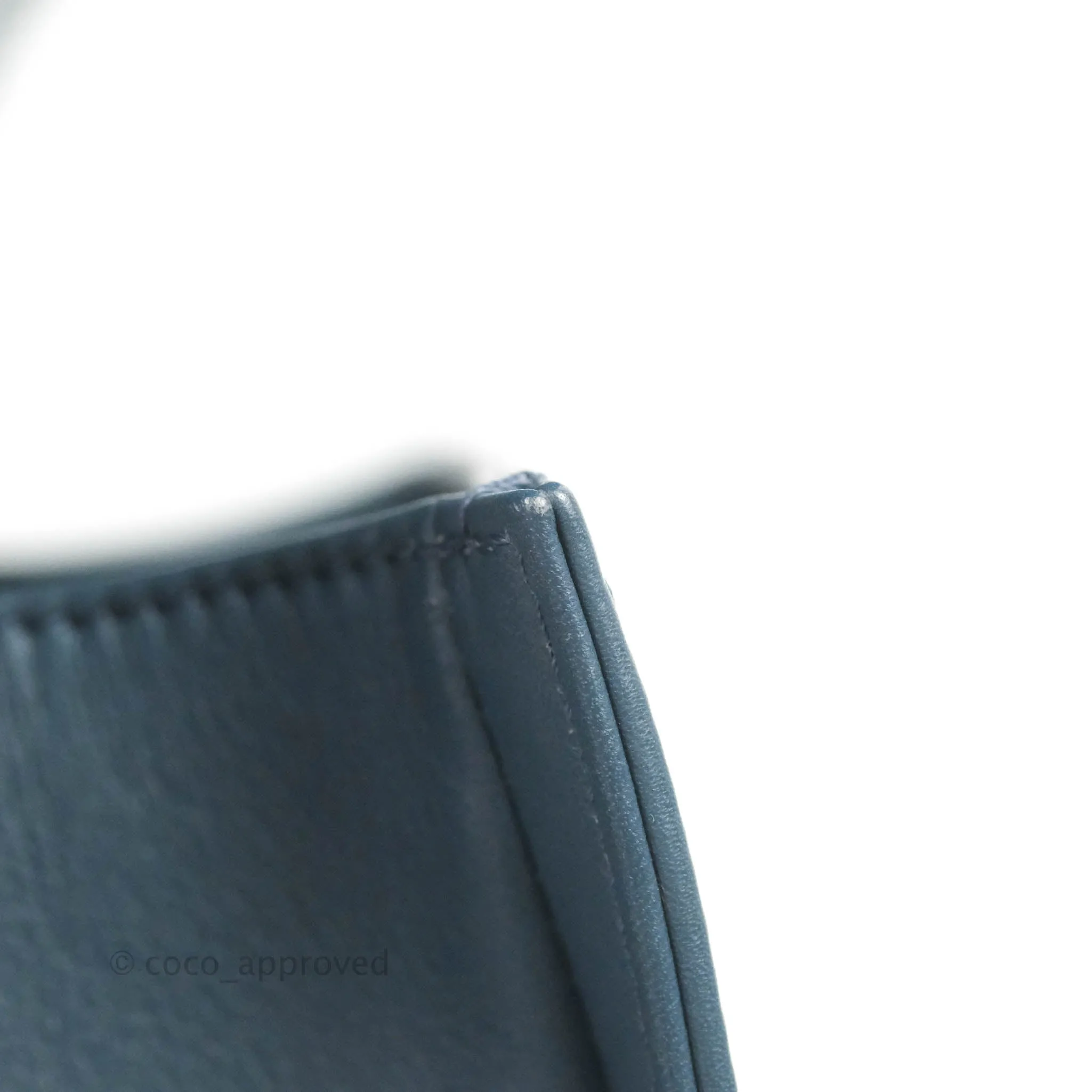 Chanel Boy Small Navy Calfskin Ruthenium Hardware