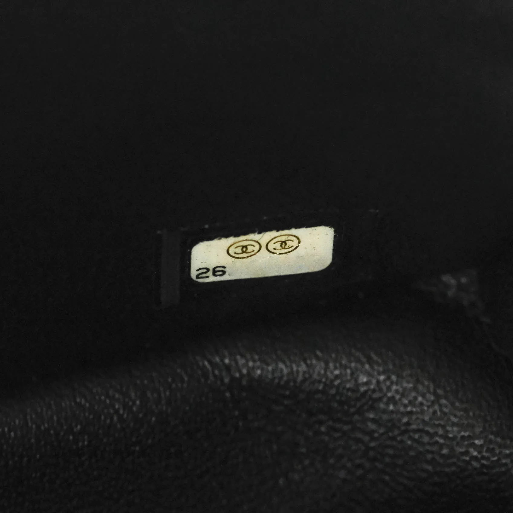 Chanel Classic Quilted Mini Rectangular Flap Black Caviar Gold Hardware 18B