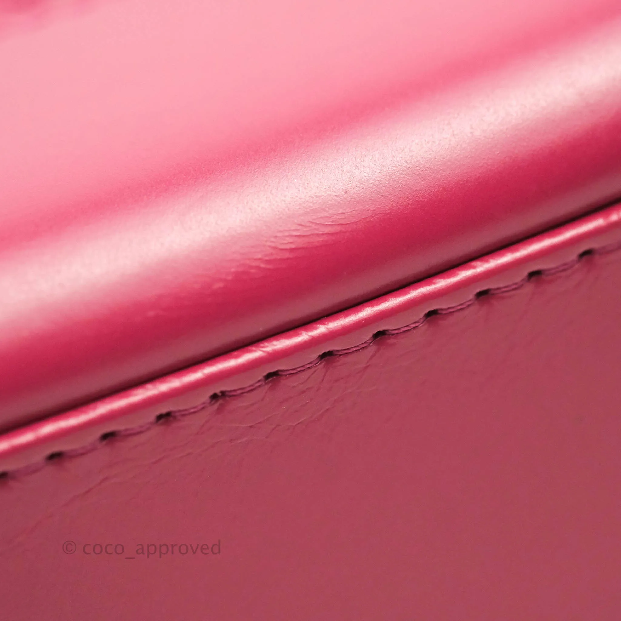 Chanel Gabrielle Backpack Pink Aged Calfskin Small Black