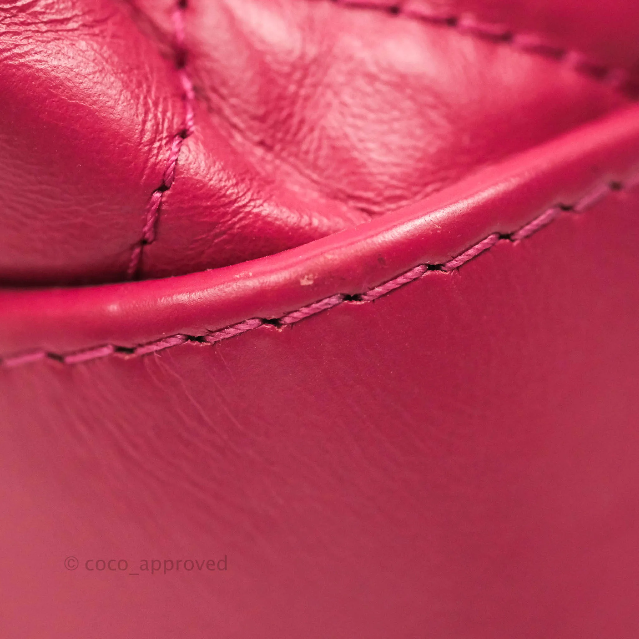 Chanel Gabrielle Backpack Pink Aged Calfskin Small Black
