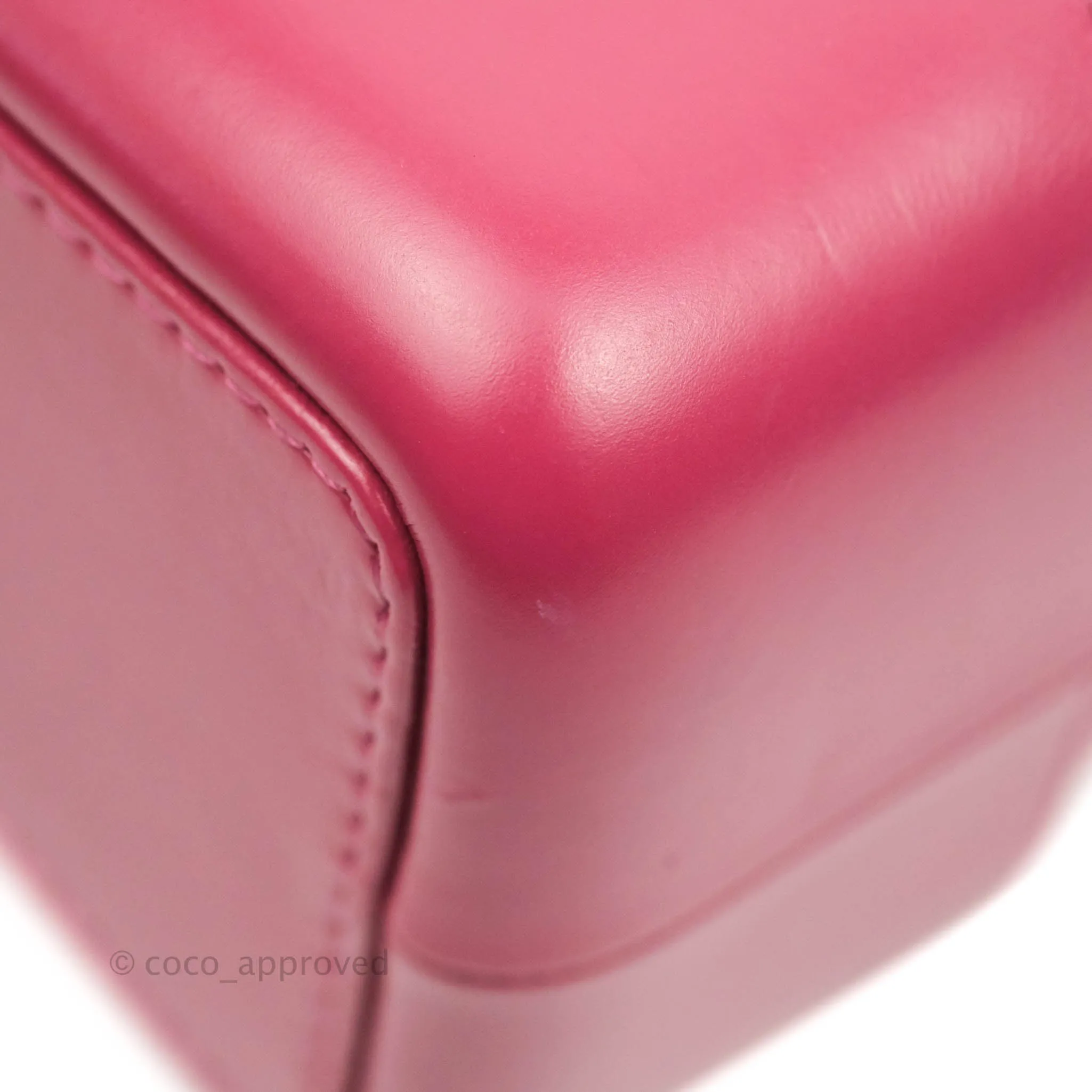Chanel Gabrielle Backpack Pink Aged Calfskin Small Black