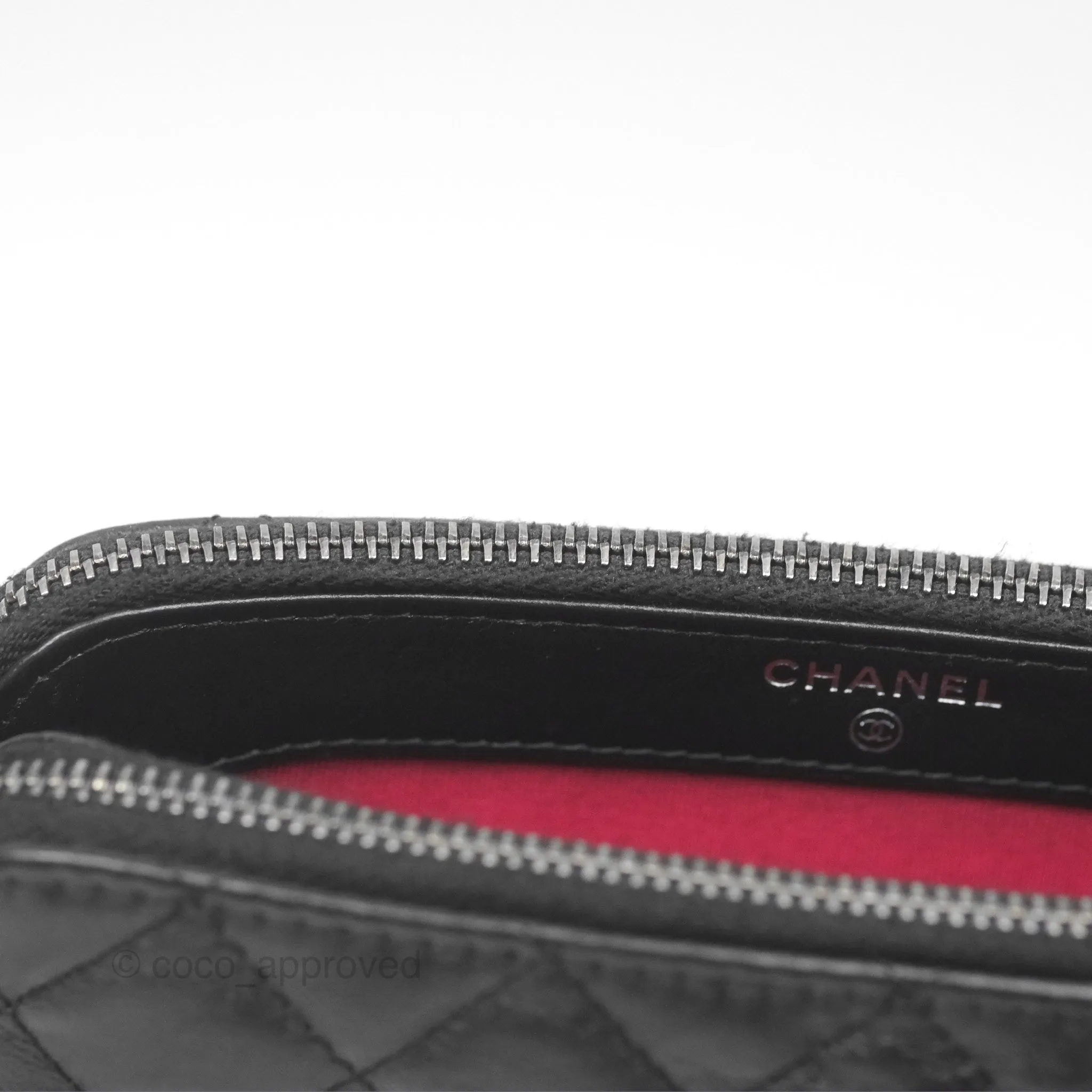 Chanel Gabrielle Clutch With Logo Strap Aged Calfskin Black Mixed Hardware