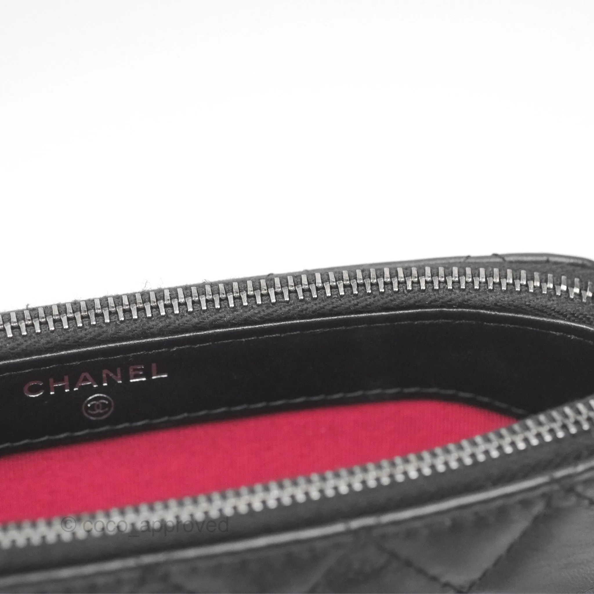 Chanel Gabrielle Clutch With Logo Strap Aged Calfskin Black Mixed Hardware