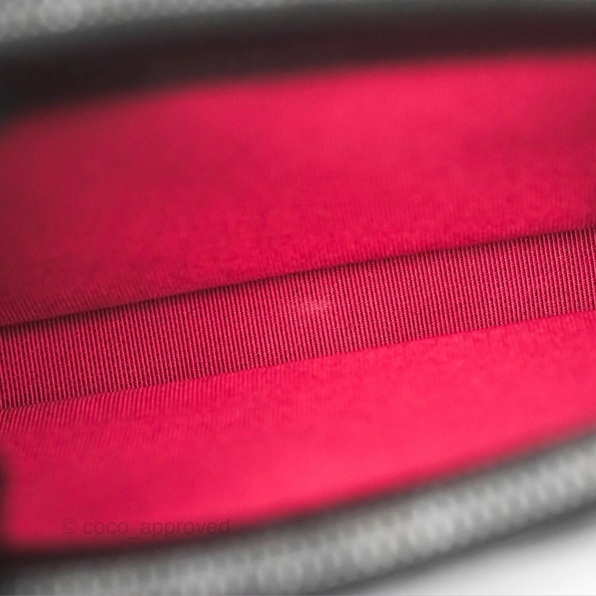 Chanel Gabrielle Clutch With Logo Strap Aged Calfskin Black Mixed Hardware