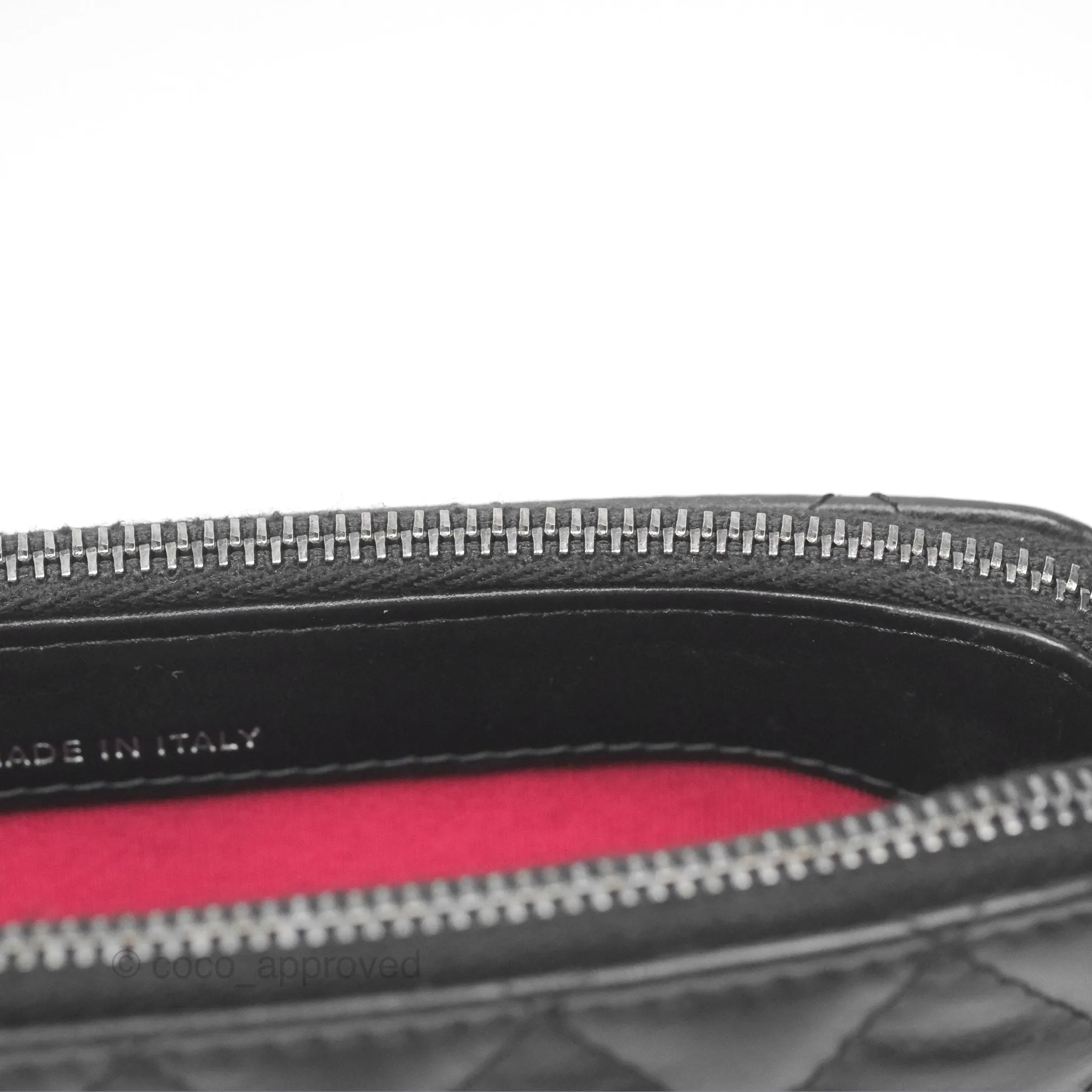 Chanel Gabrielle Clutch With Logo Strap Aged Calfskin Black Mixed Hardware