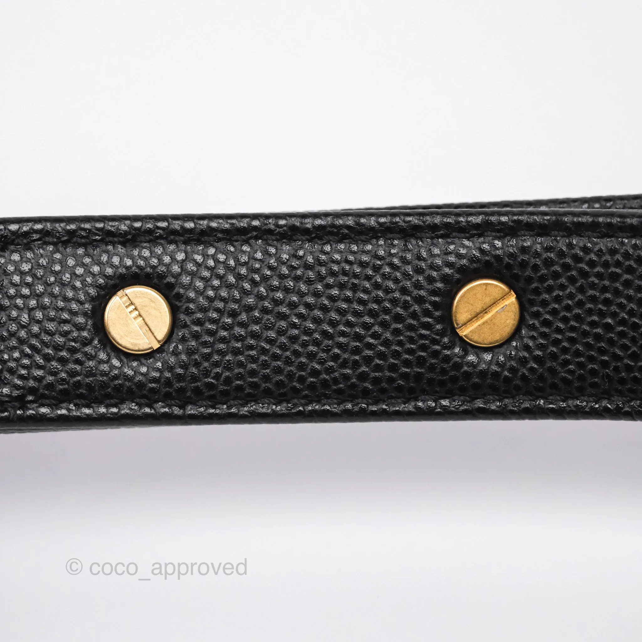Chanel Medium Boy Quilted Black Caviar Aged Gold Hardware