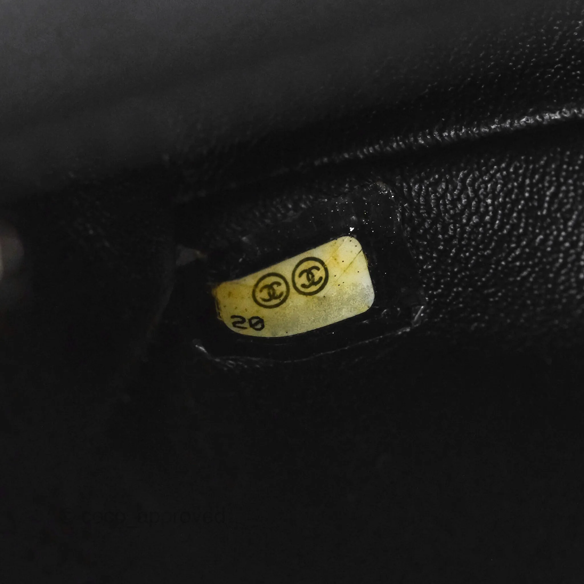 Chanel Mini Rectangular Flap Quilted Black Caviar Silver Hardware