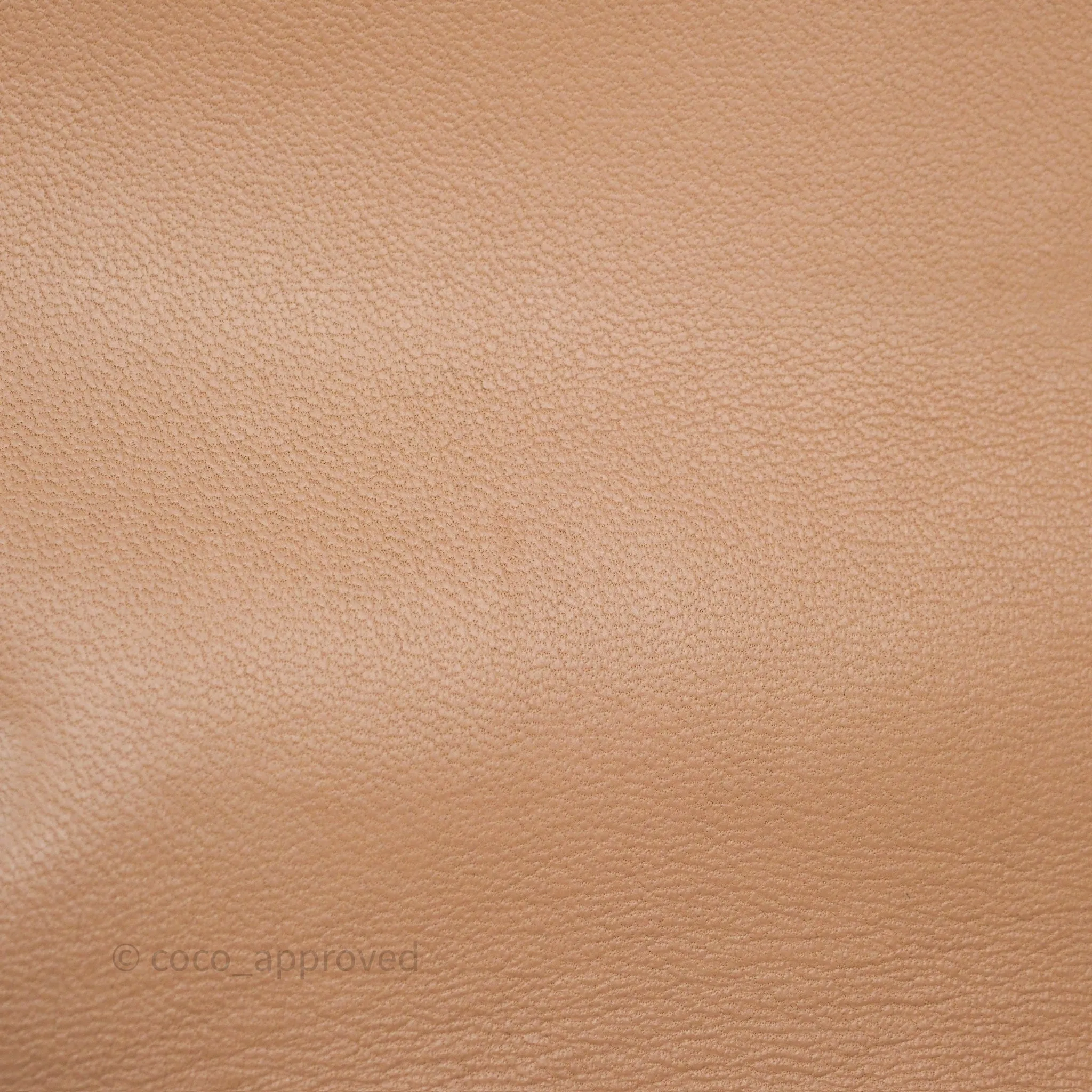 Chanel Mini Rectangular Quilted Beige Lambskin Gold Hardware