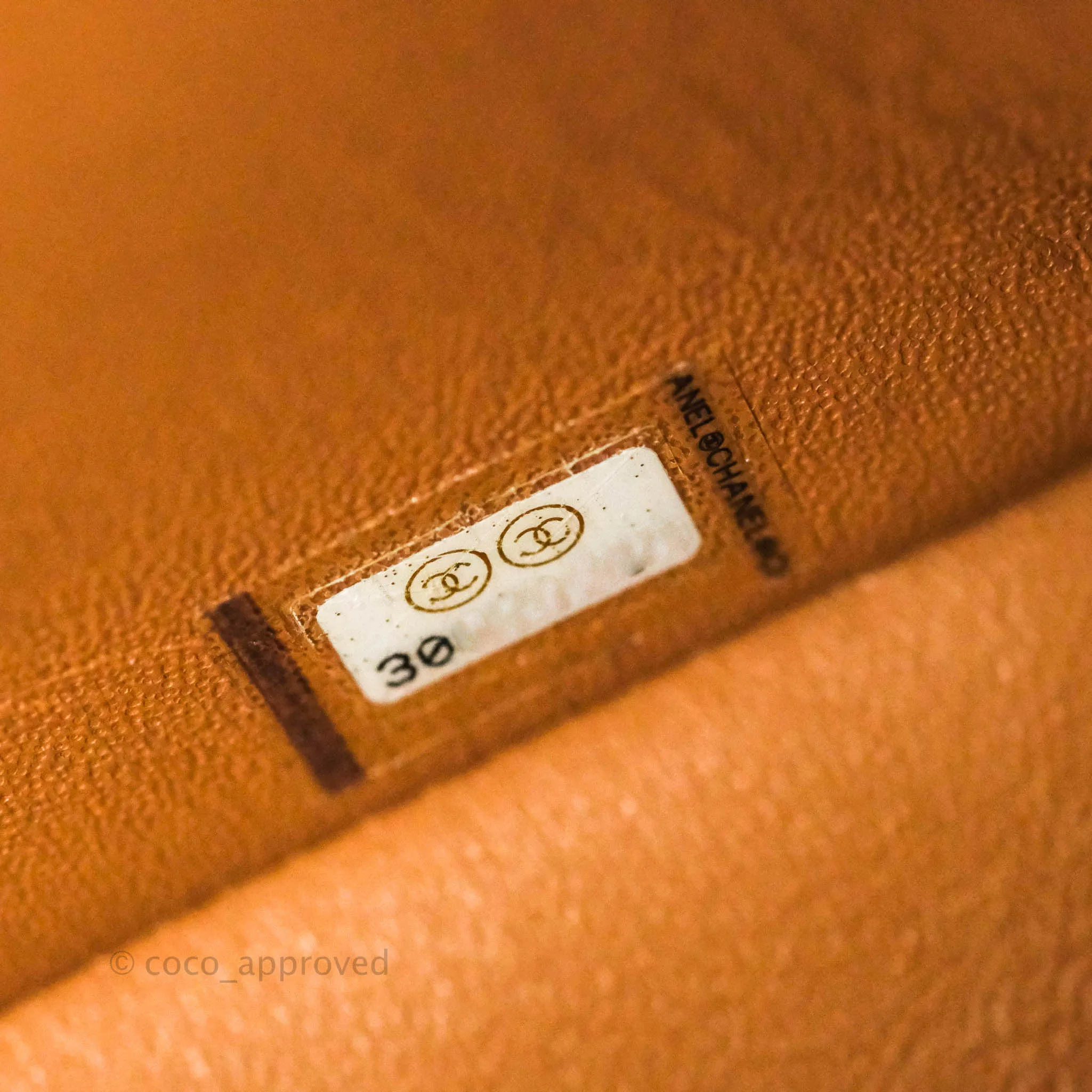 Chanel Mini Rectangular Quilted Caramel Dark Beige Lambskin Gold Hardware 21P