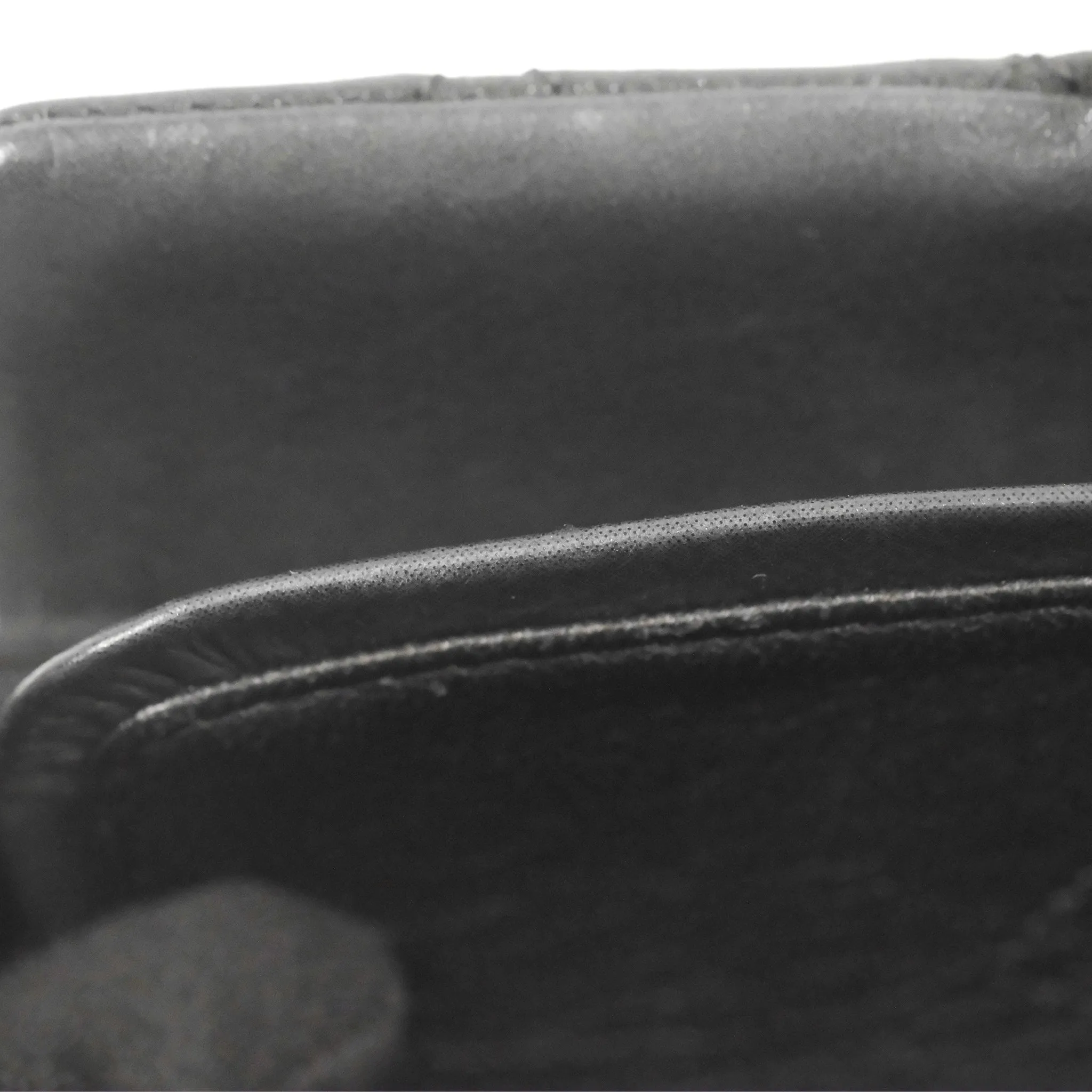 Chanel Mini Reissue 224 Double Flap Black Iridescent Calfskin Ruthenium Hardware