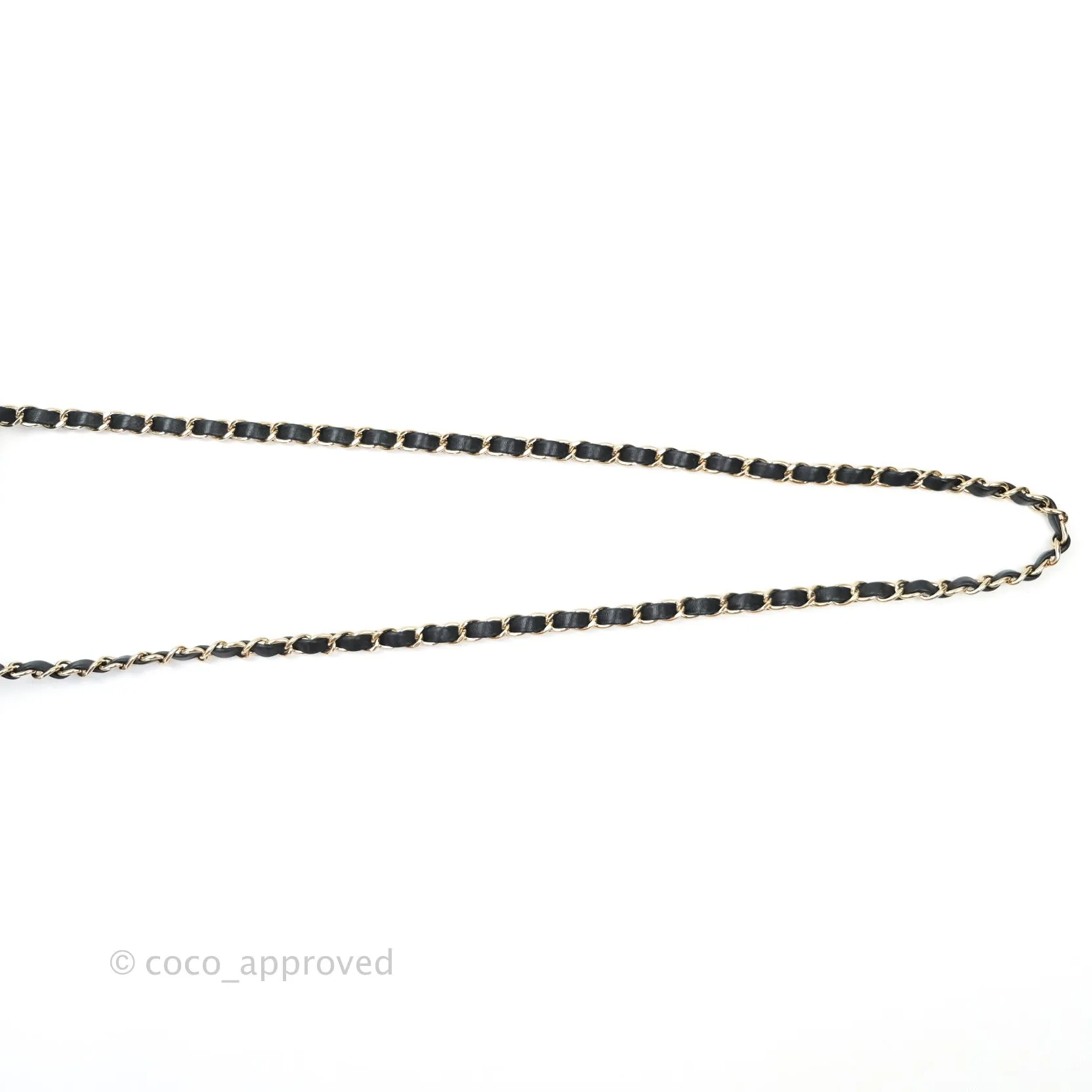 Chanel Mini Square Black Lambskin Gold Hardware
