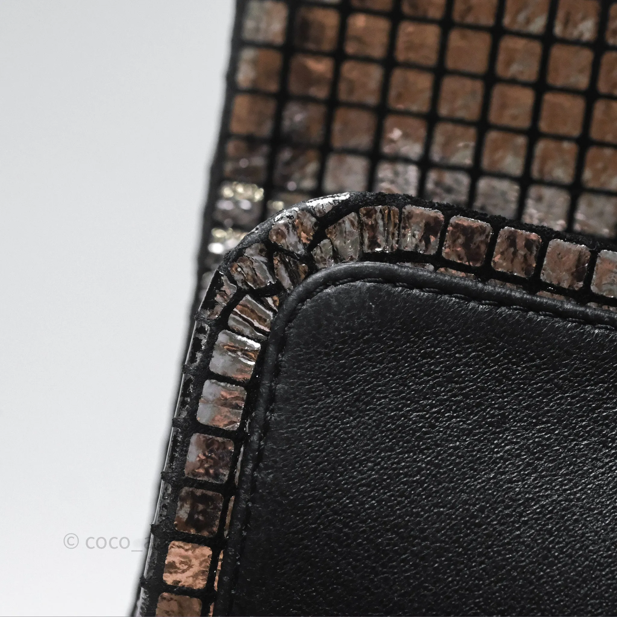 Chanel Mirror Reissue 2.55 Quilted Silver Suede Calfskin Gun Metal Hardware