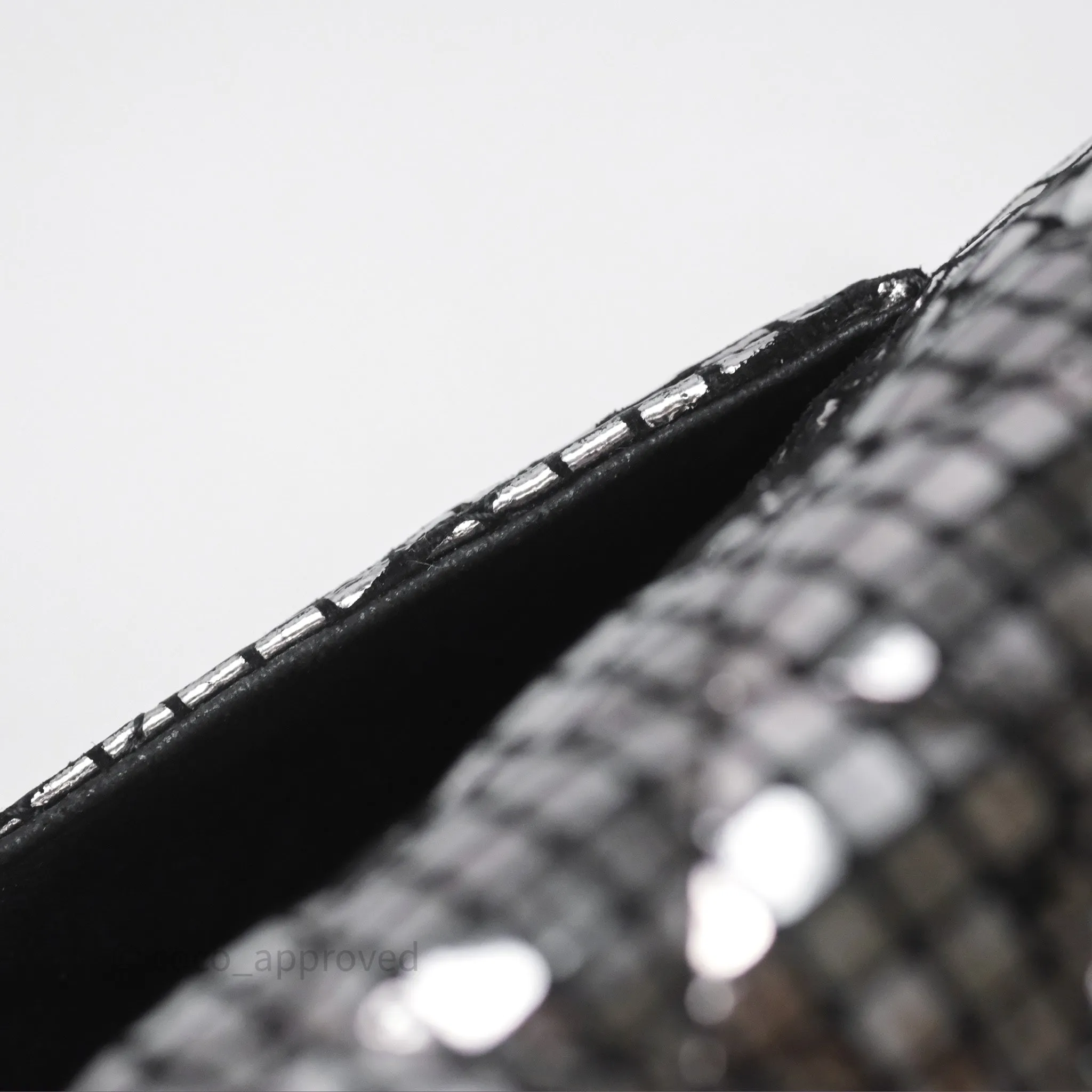 Chanel Mirror Reissue 2.55 Quilted Silver Suede Calfskin Gun Metal Hardware