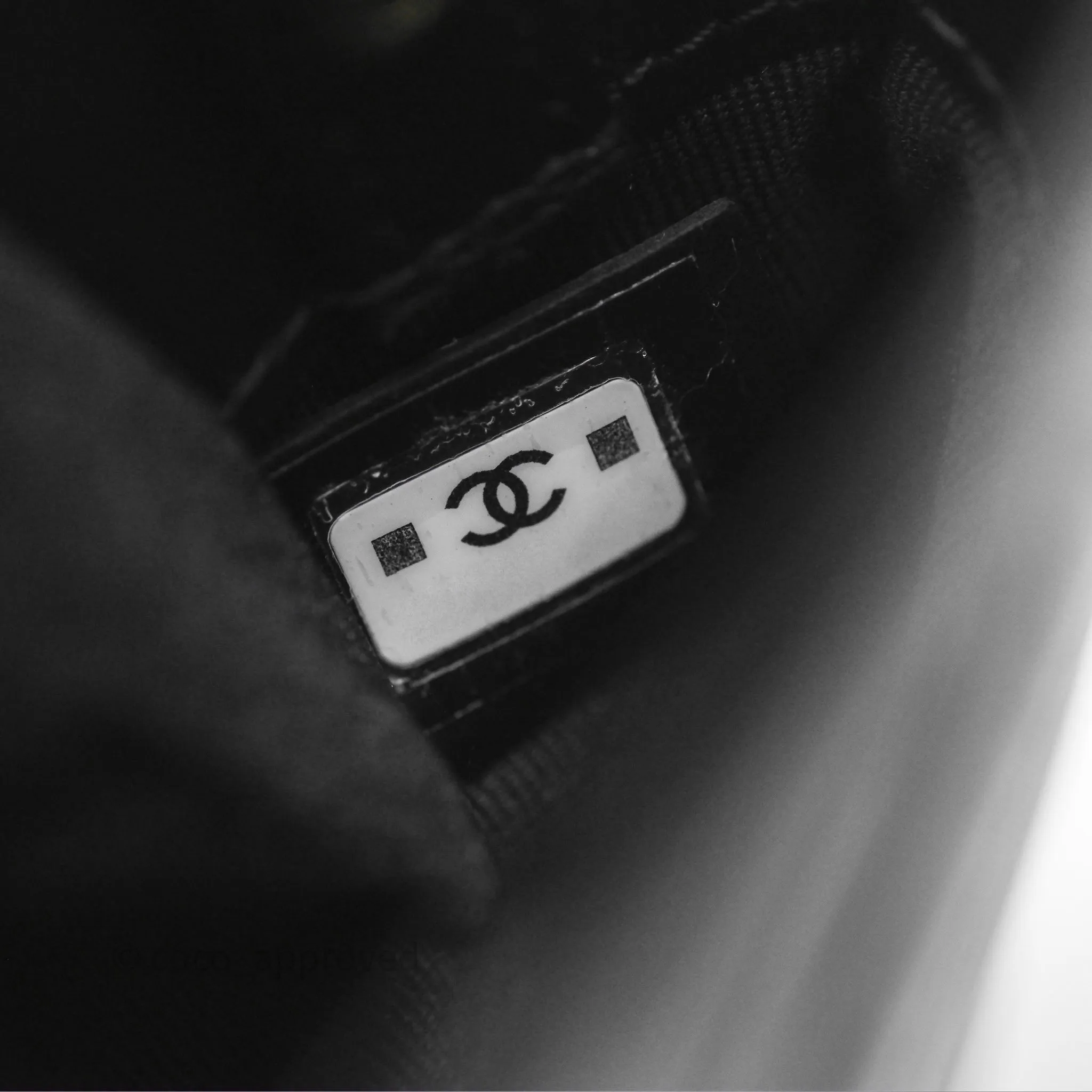 Chanel Nano 31 Black Shiny Calfskin Gold Hardware 24C